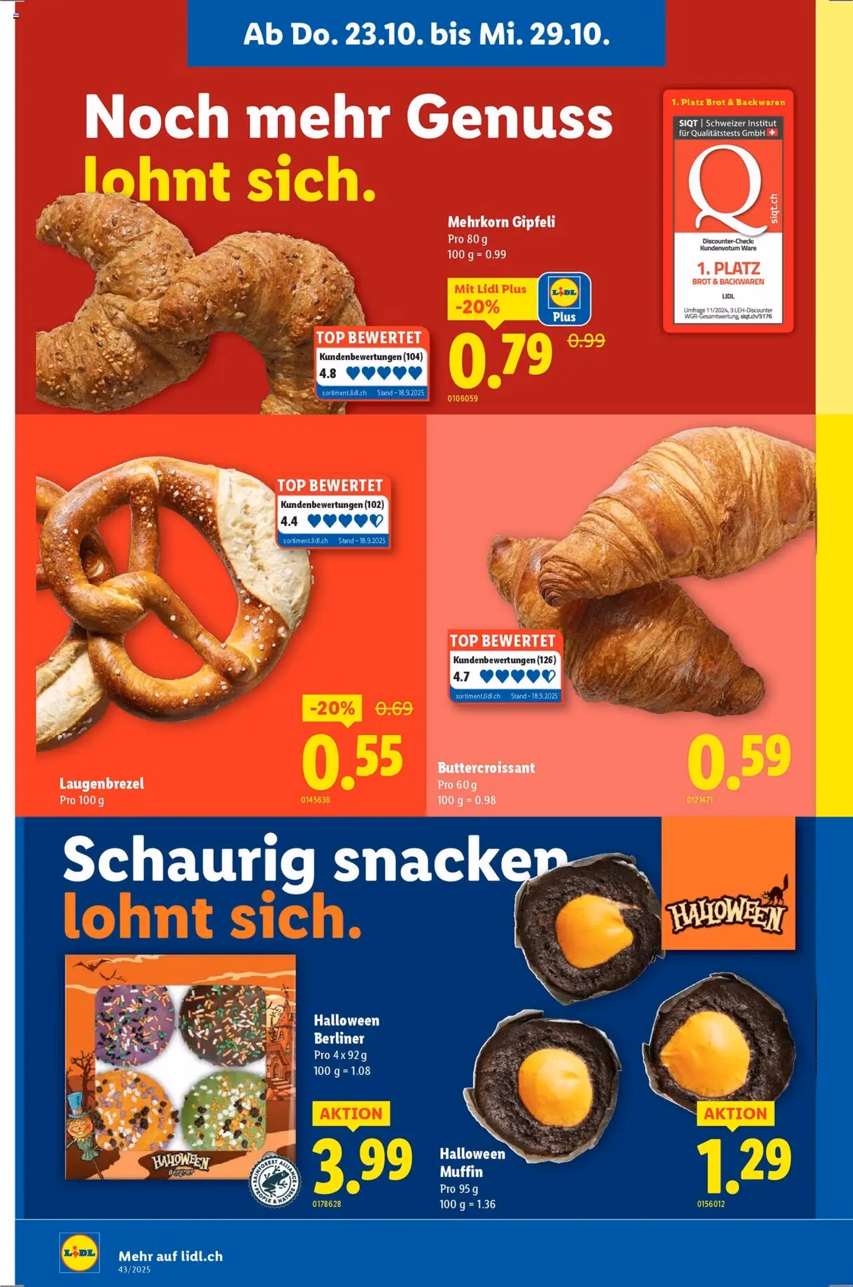 Lidl Aktionen - Gültiger Prospekt ab 23.10.2025, Seite 6 von insgesamt 32