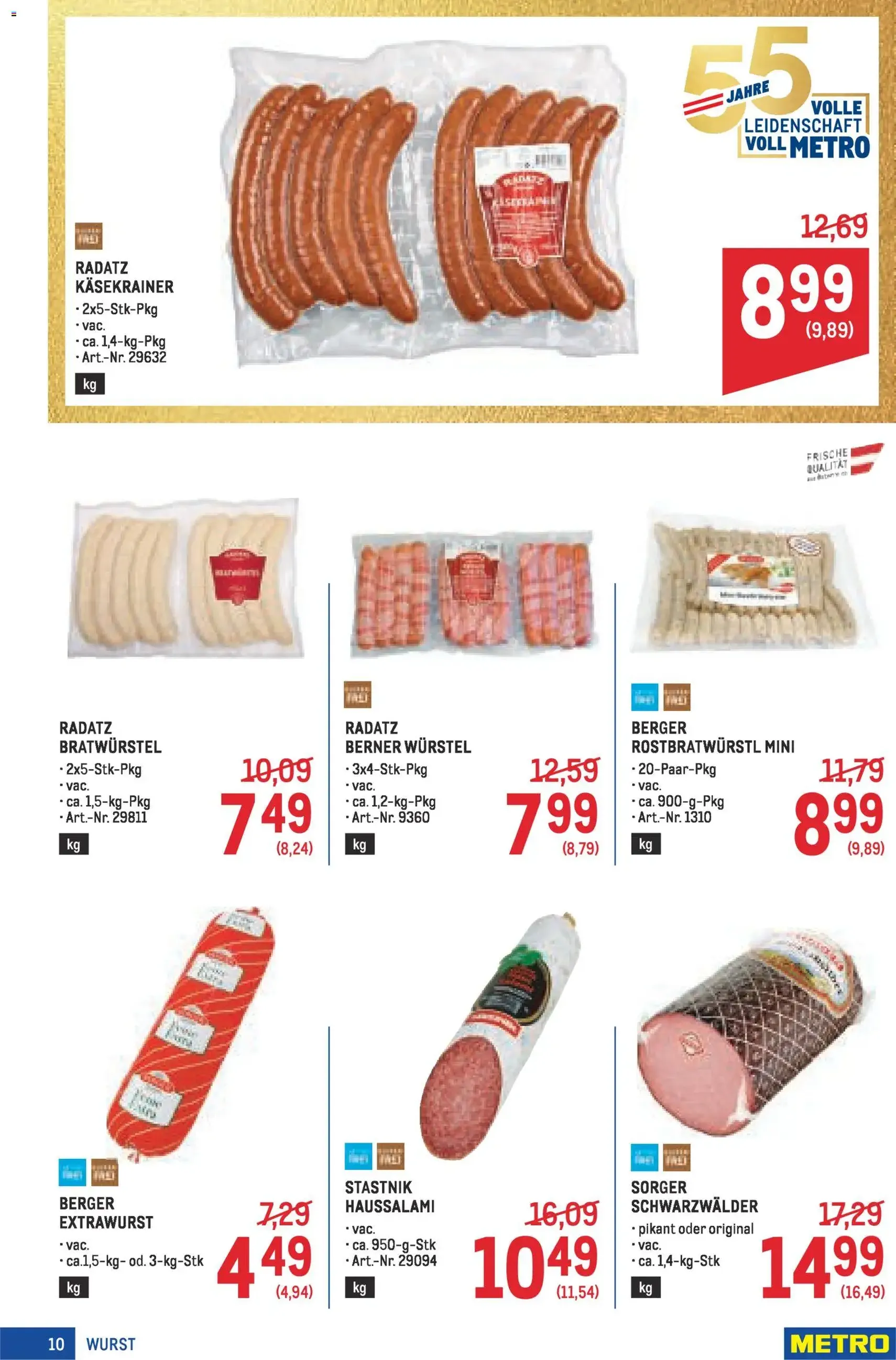 Metro angebote Profi - Gültiger Prospekt ab 16.04.2026, Seite 10 von insgesamt 64