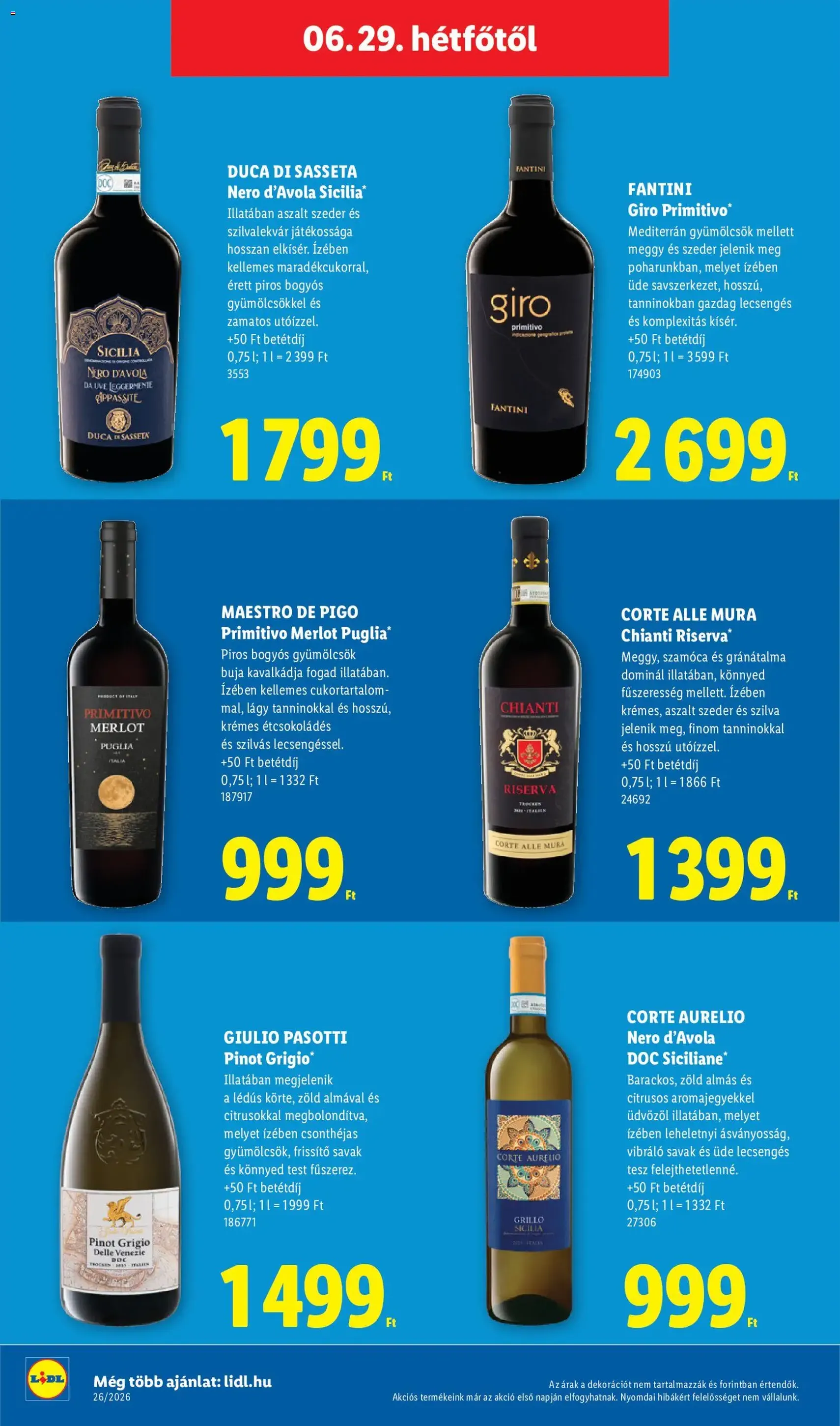 Lidl akciós újság - 2026.06.25. érvényes szórólap 72 oldal 74 oldalból
