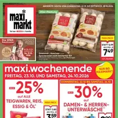 Maximarkt Flugblatt - Prospekt Vorschau gültig ab 22.10.2026