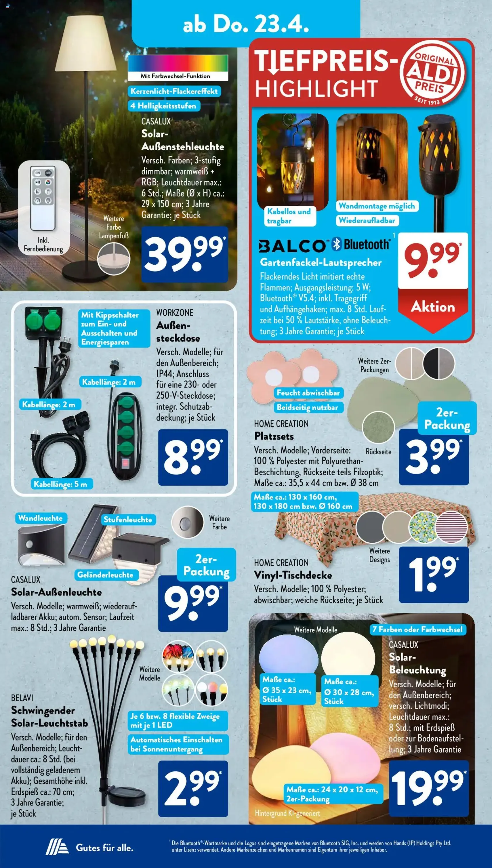 Aldi Süd Prospekt - Gültiger Prospekt ab 20.04.2026, Seite 10 von insgesamt 24