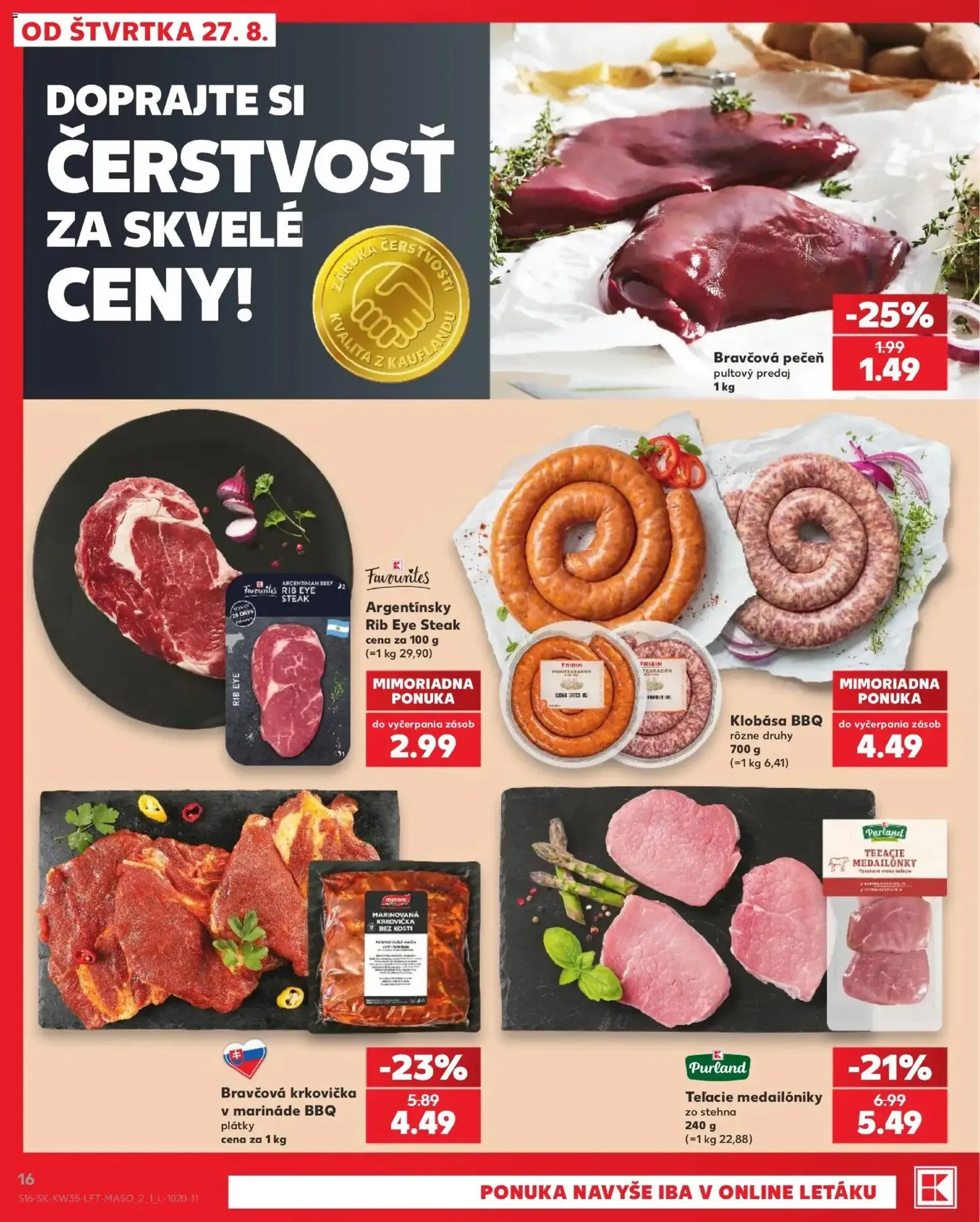 Kaufland leták - platný leták od 27.08.2026 strana 16 z 76