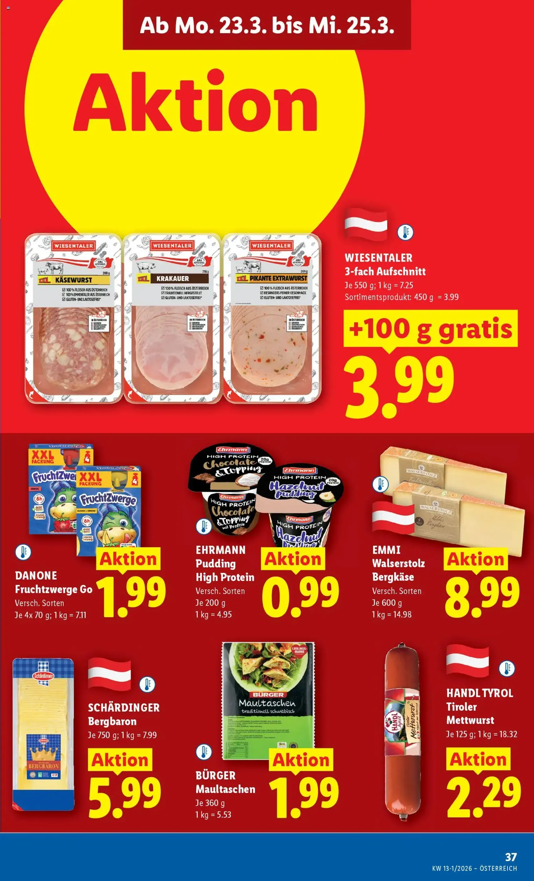Lidl Flugblatt - Dornbirn, Feldkirch, Graz - Gültiger Prospekt ab 19.03.2026, Seite 40 von insgesamt 47