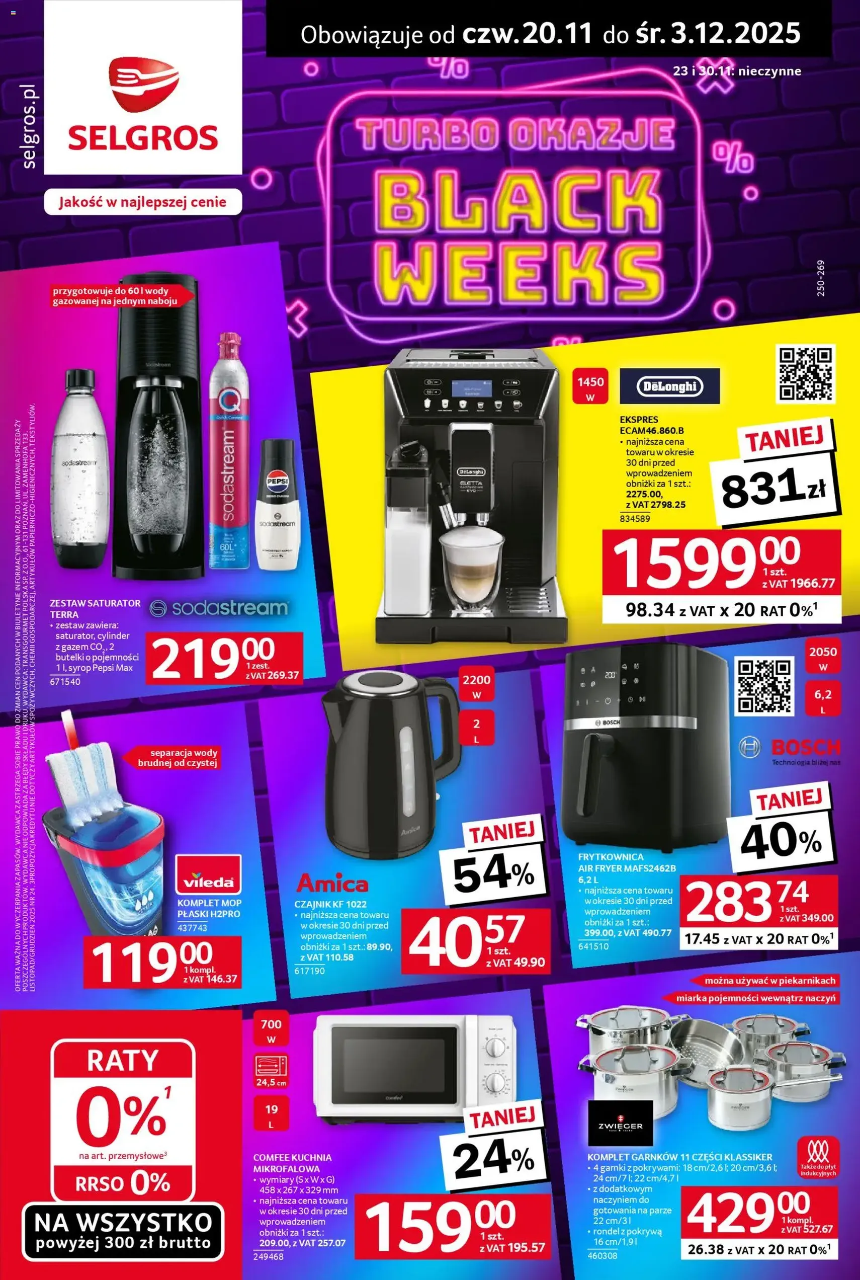 Selgros cash&carry Black Friday - ważny gazetka od 20.11.2025 strona 1 z 15