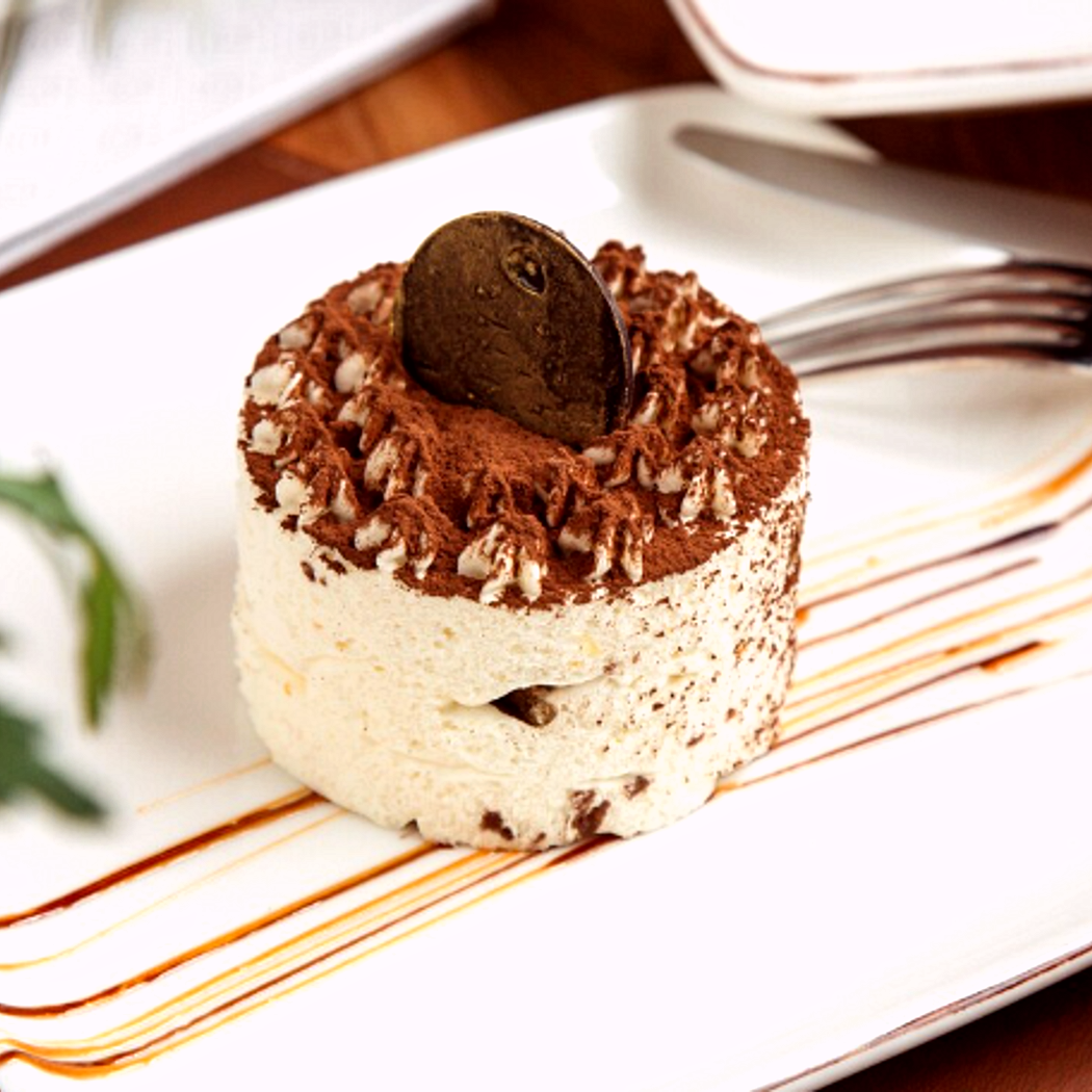 Dessert natalizio con parfait di Speculoos