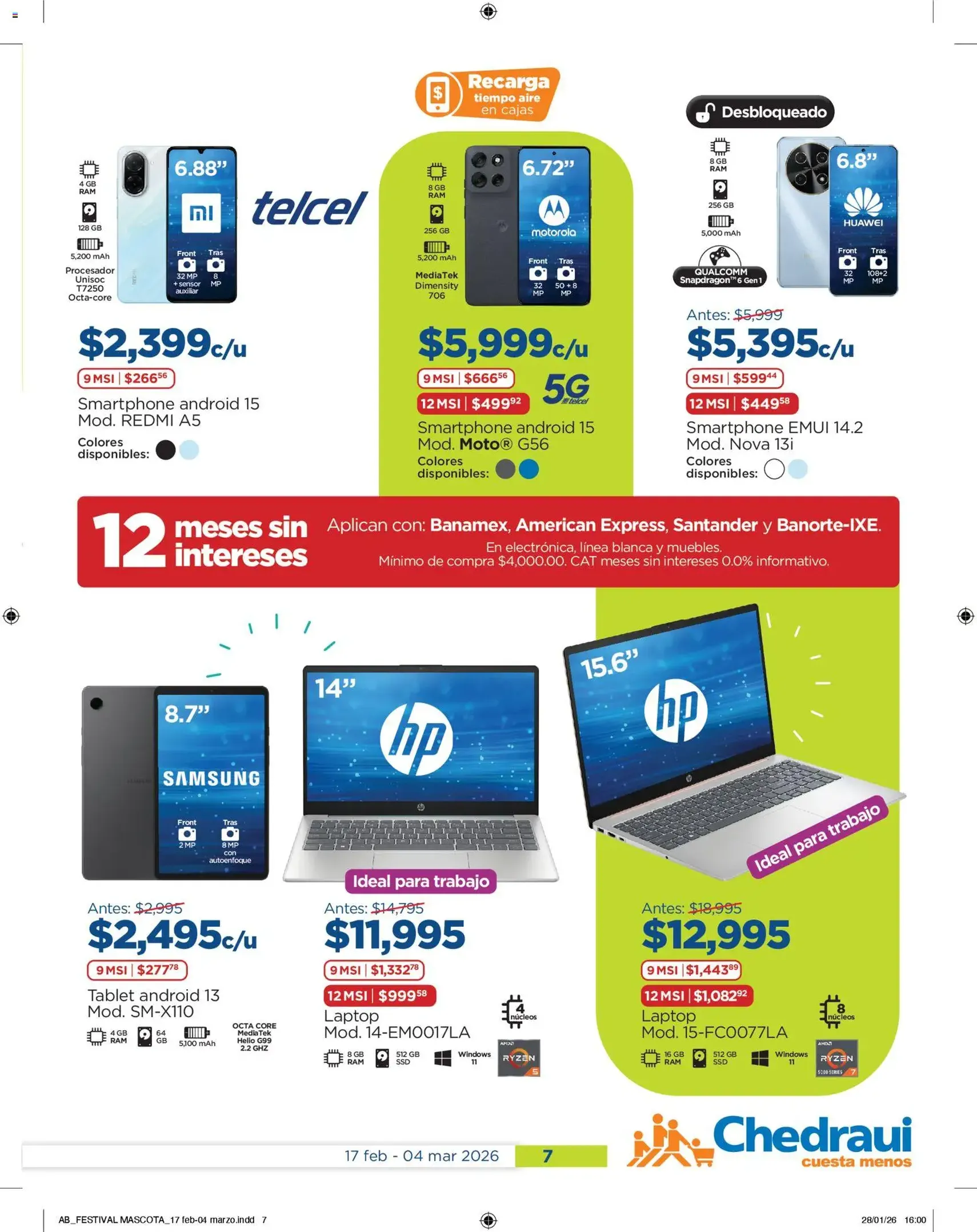 Chedraui folleto - folleto válido desde 17/02/2026 página 7 de 8