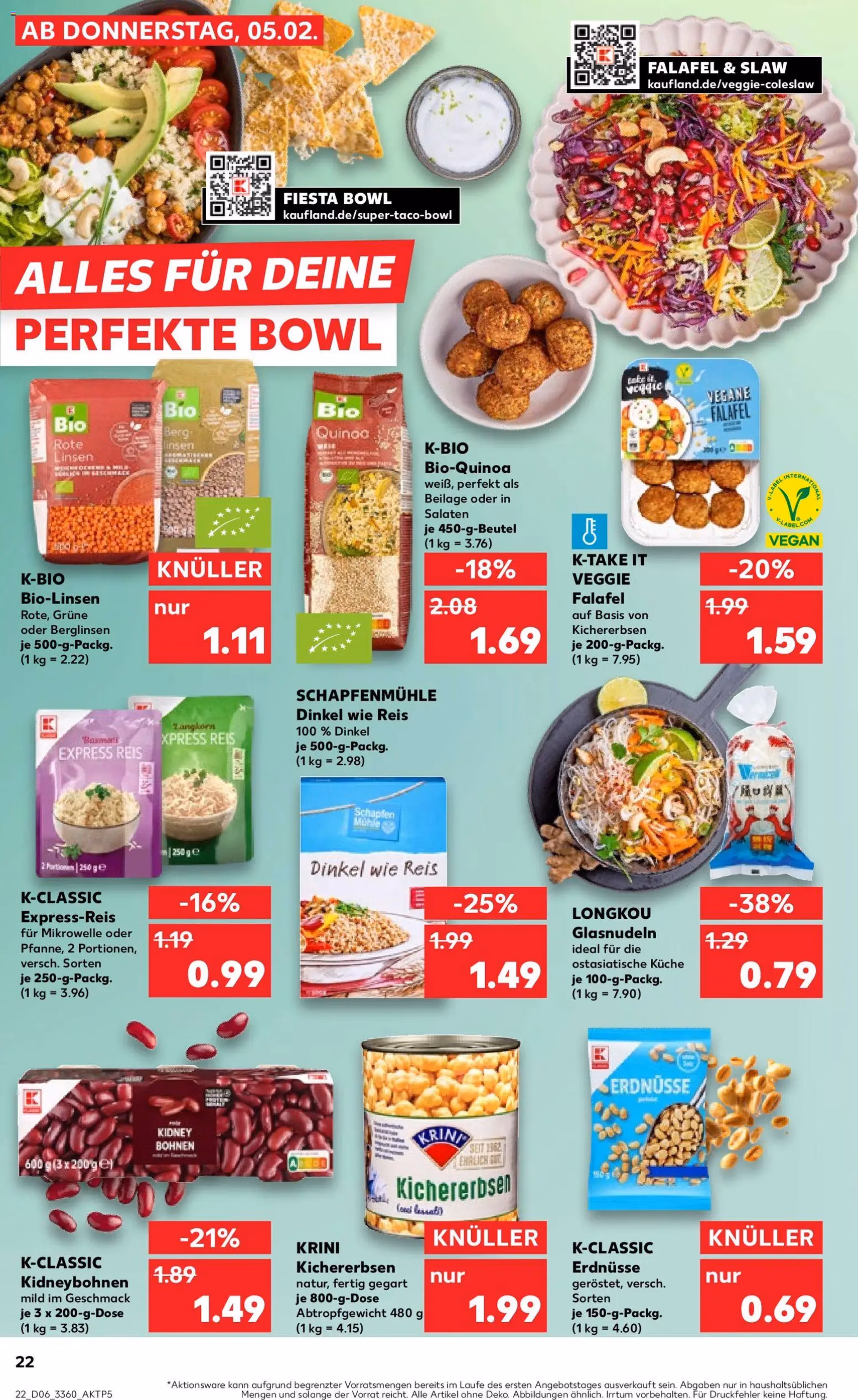 Kaufland Prospekt - Gültiger Prospekt ab 05.02.2026, Seite 22 von insgesamt 64