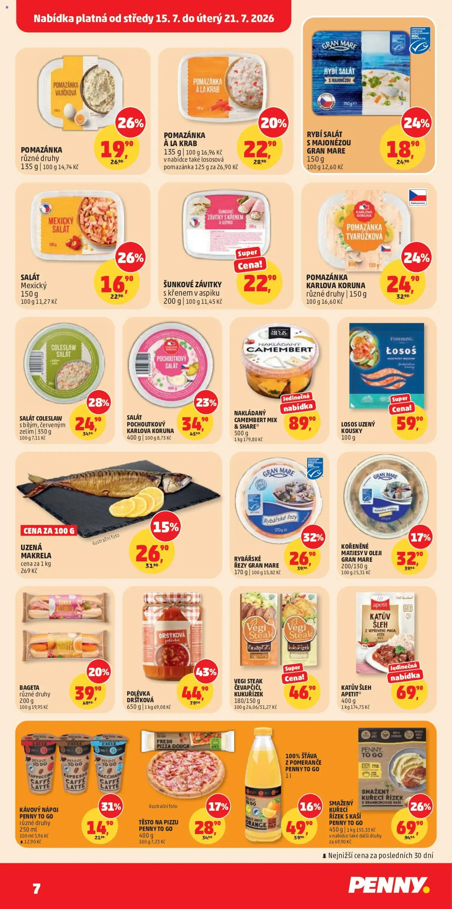 Penny Market leták - platný leták od 15.07.2026 strana 7 z 35