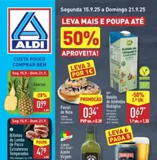 Aldi folheto - pré-visualização do folheto, válido a partir de 15/09/2025