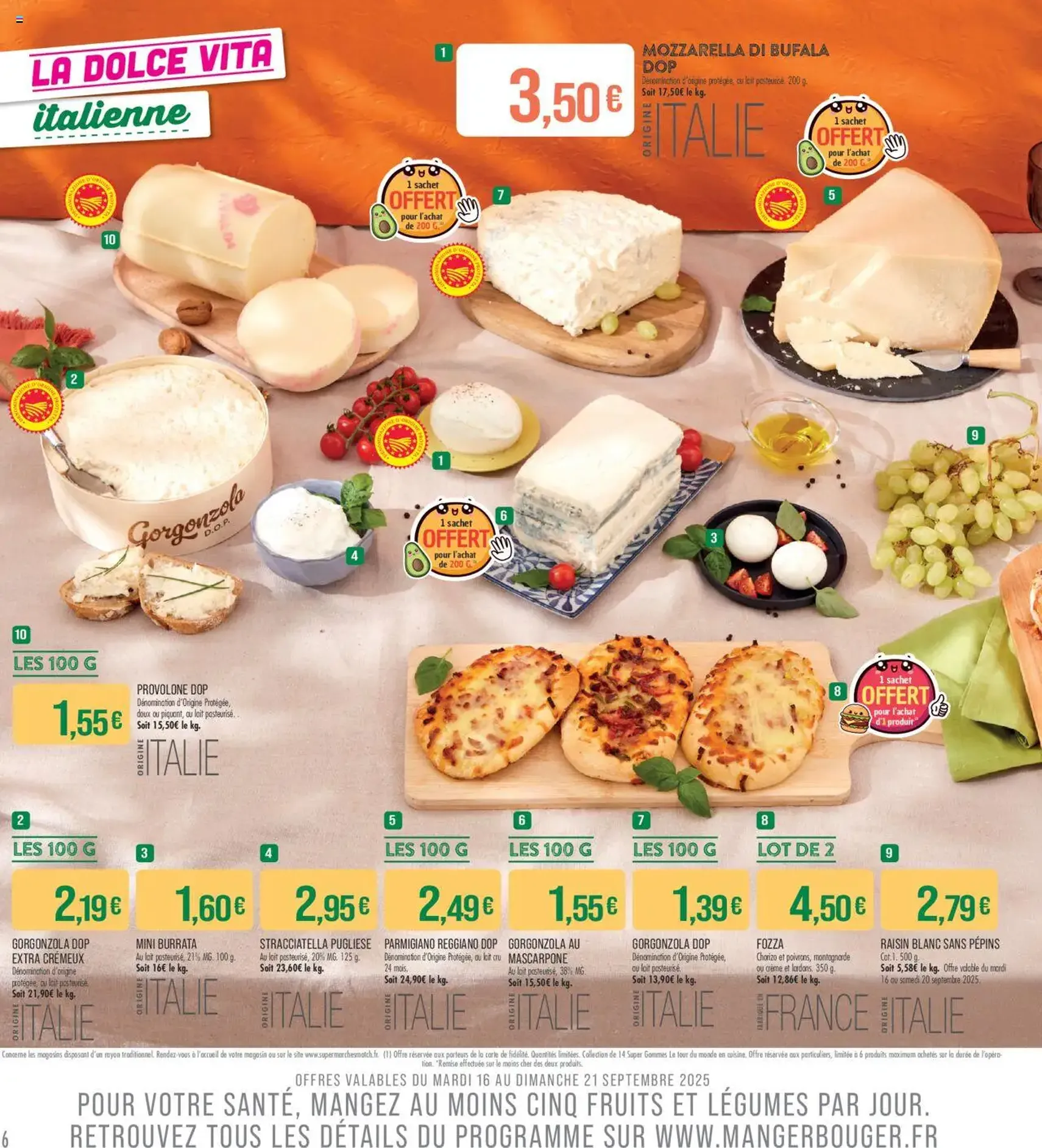 Match Supermarché catalogue - brochure valable à partir du 16/09/2025, page 6 sur 24 Match Supermarché catalogue - brochure valable à partir du 16/09/2025, page 6 sur 24