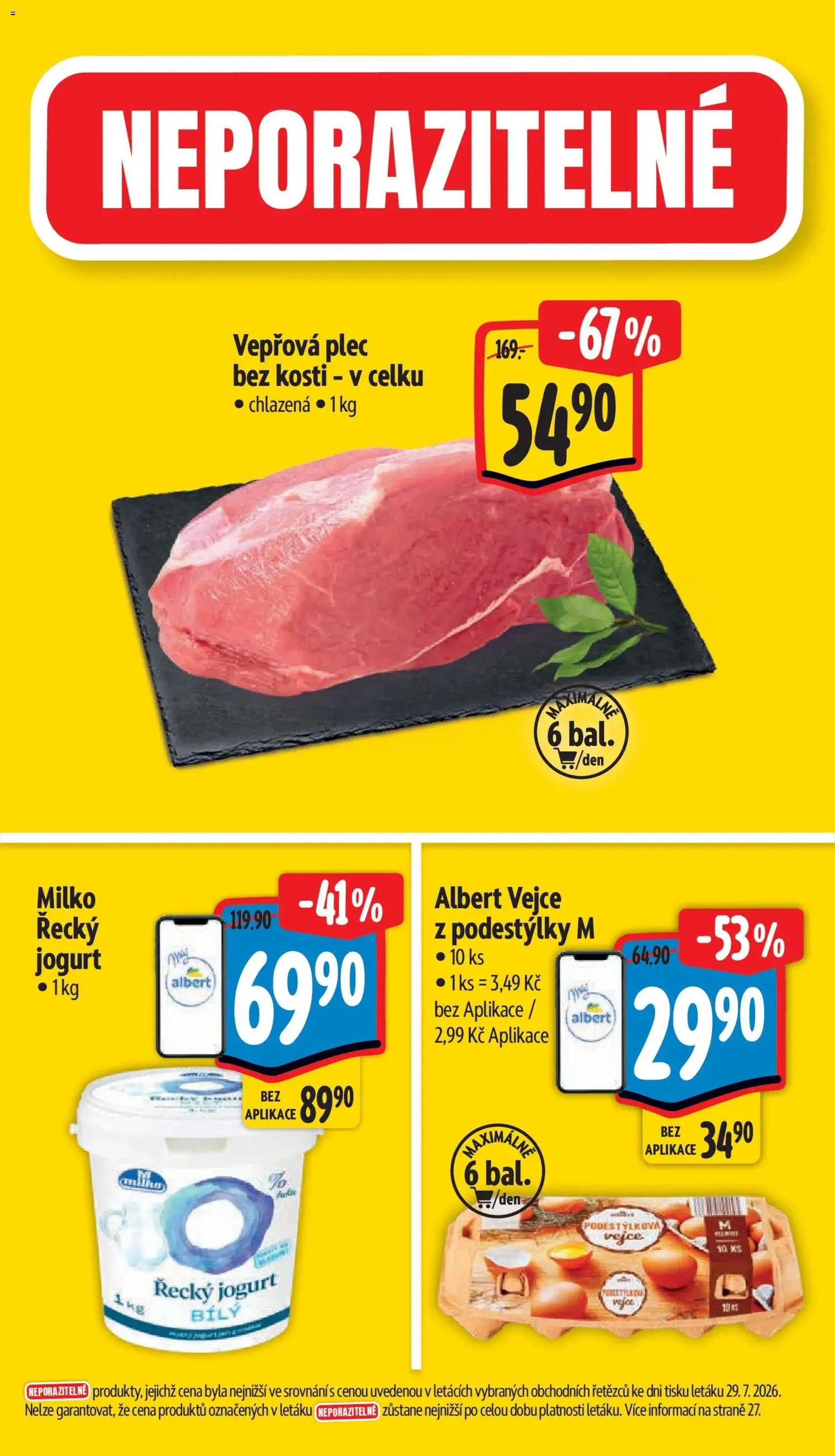 Albert leták - Hypermarket - platný leták od 05.08.2026 strana 3 z 60