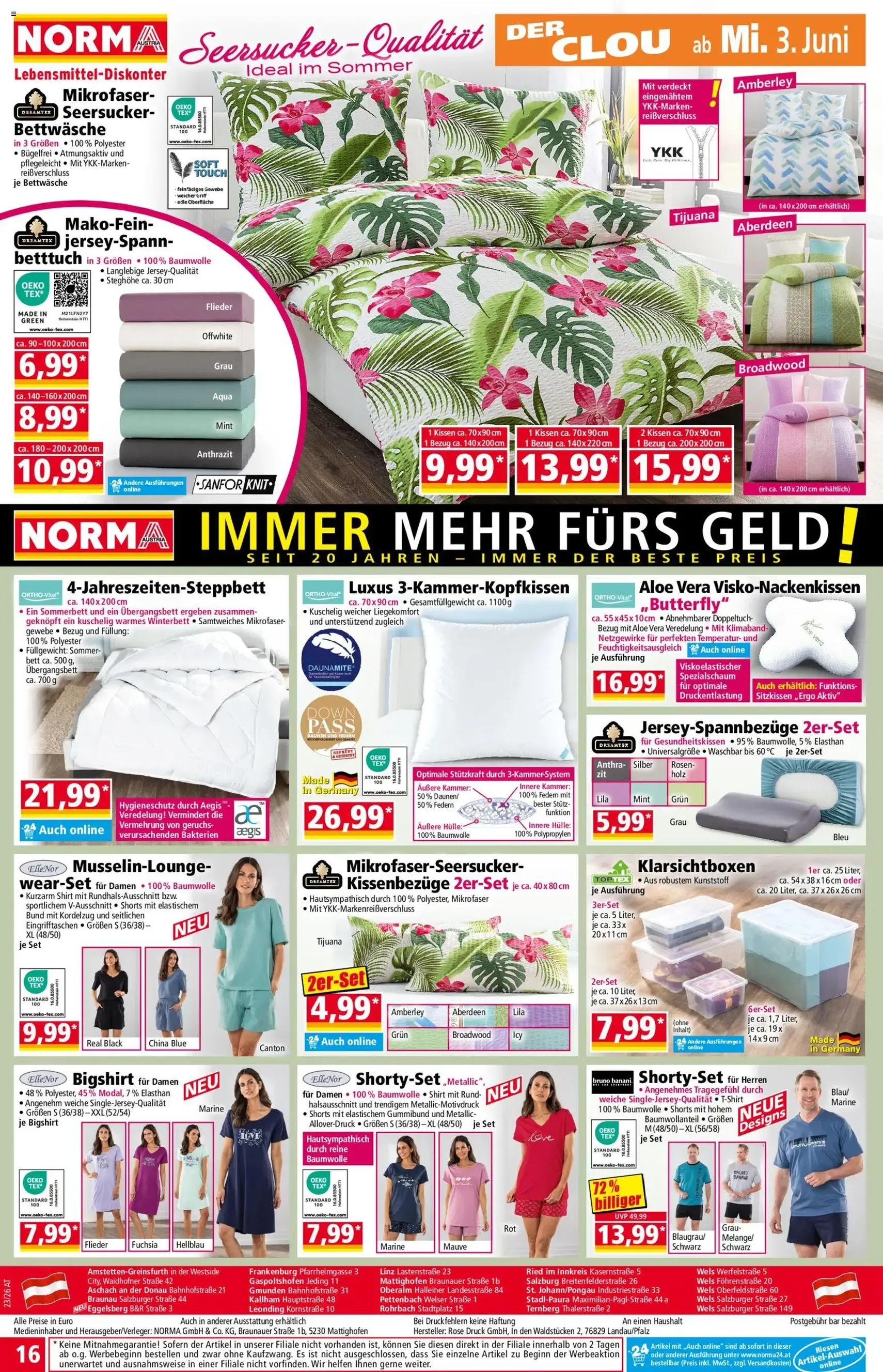 Norma Flugblatt - Gültiger Prospekt ab 01.06.2026, Seite 16 von insgesamt 20