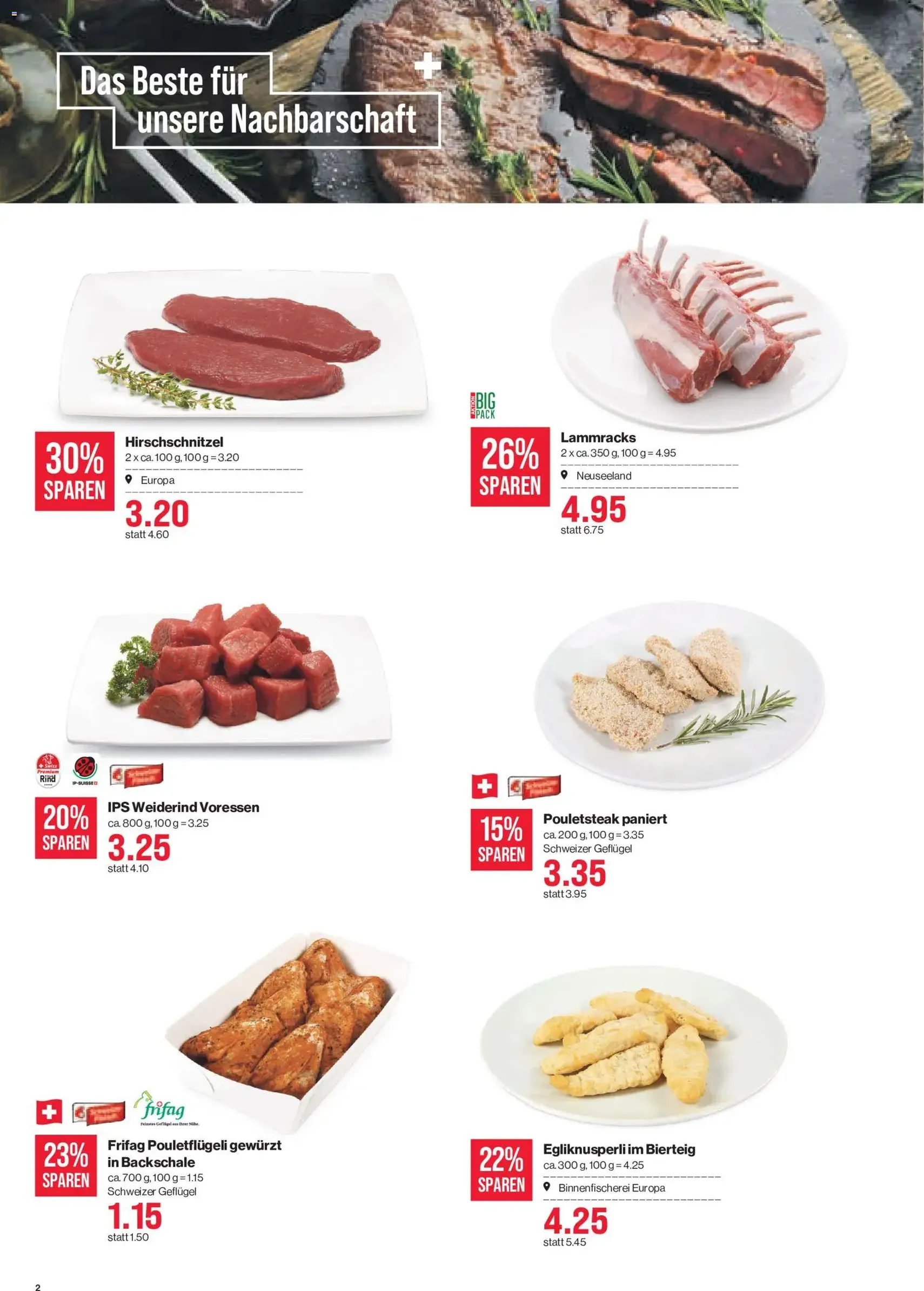 SPAR aktionen - Gültiger Prospekt ab 15.10.2026, Seite 2 von insgesamt 17