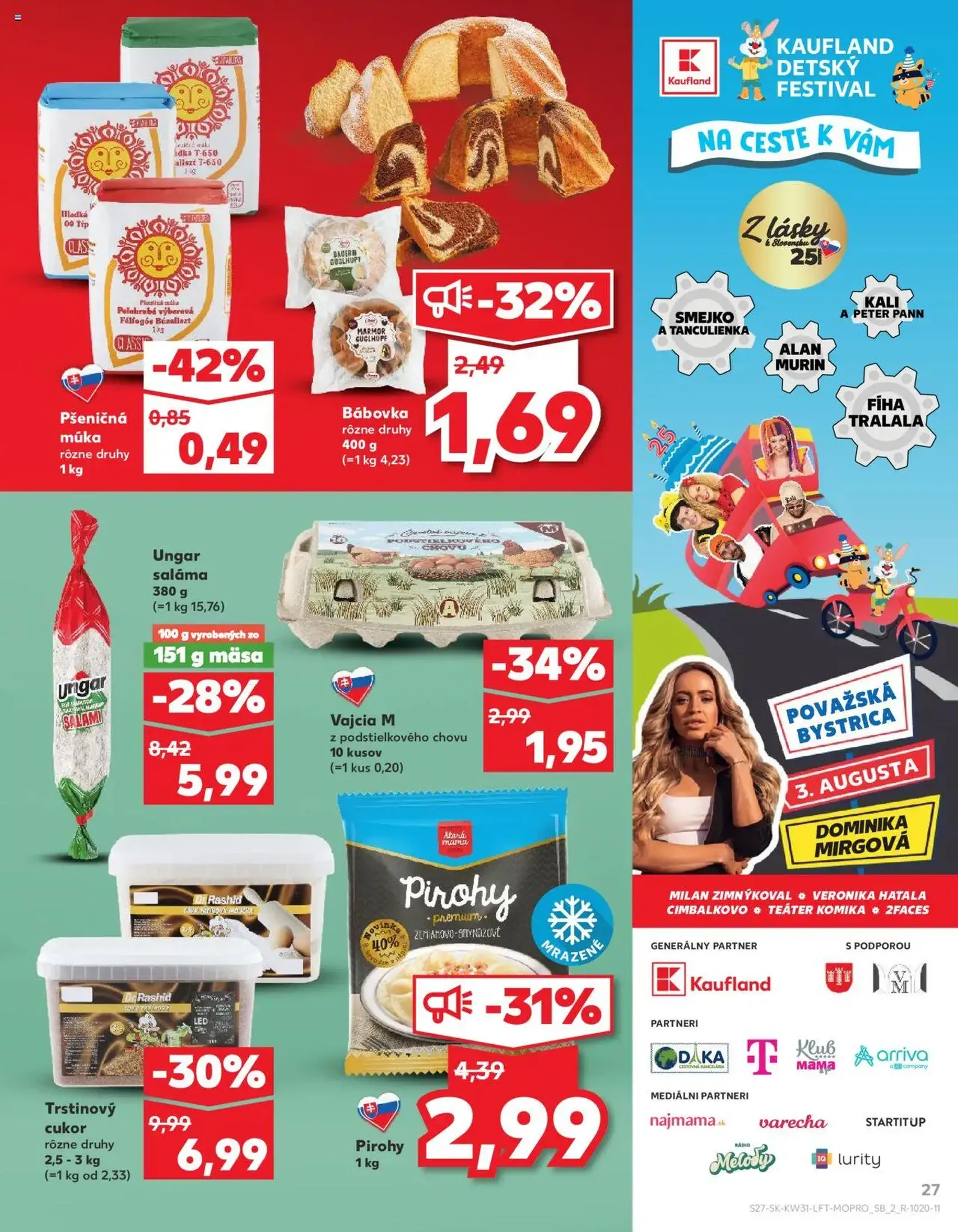 Kaufland Bratislava-Dúbravka - platný leták od 31.07.2025 strana 27 z 76
