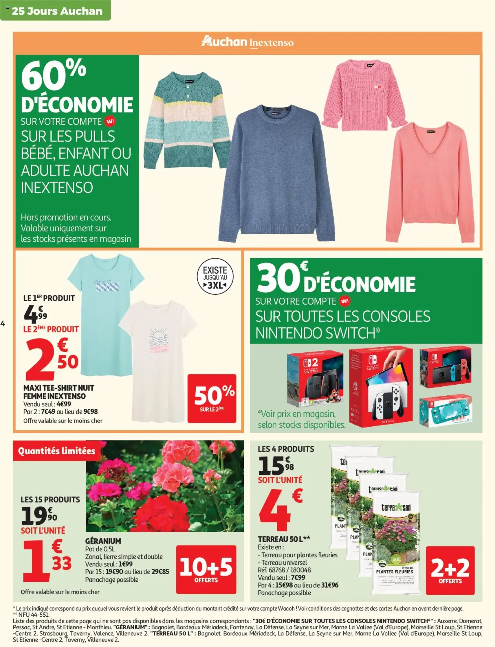 Auchan prospectus - brochure valable à partir du 14/04/2026, page 4 sur 52