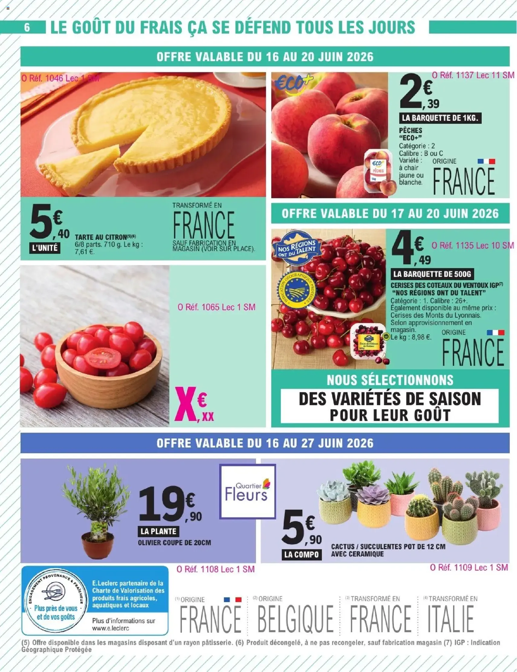 E.Leclerc catalogue - brochure valable à partir du 16/06/2026, page 6 sur 24
