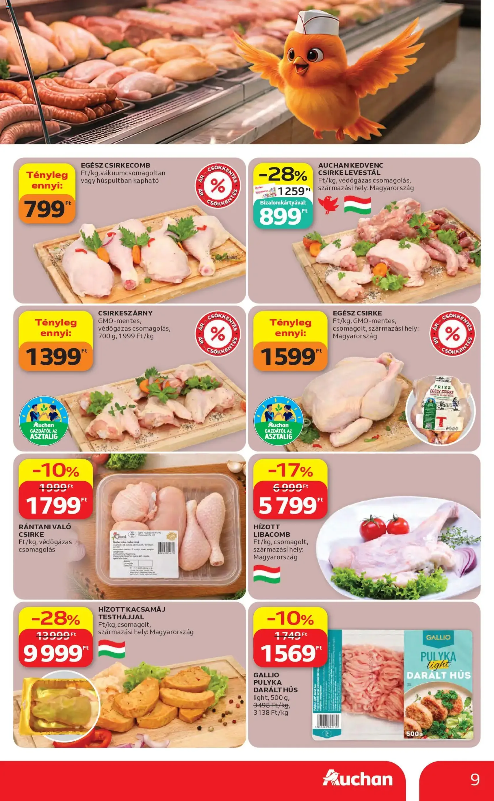 Auchan akciós újság - 2026.05.07. érvényes szórólap 9 oldal 60 oldalból