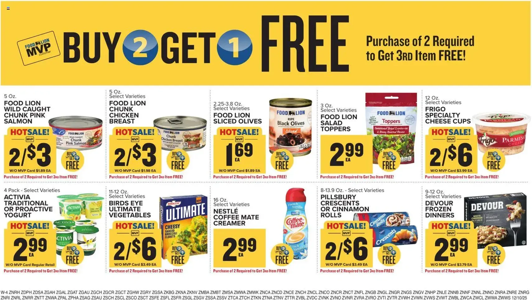 Food Lion Weekly Ad - valid flyer from 12/10/2025, page 21 of 21