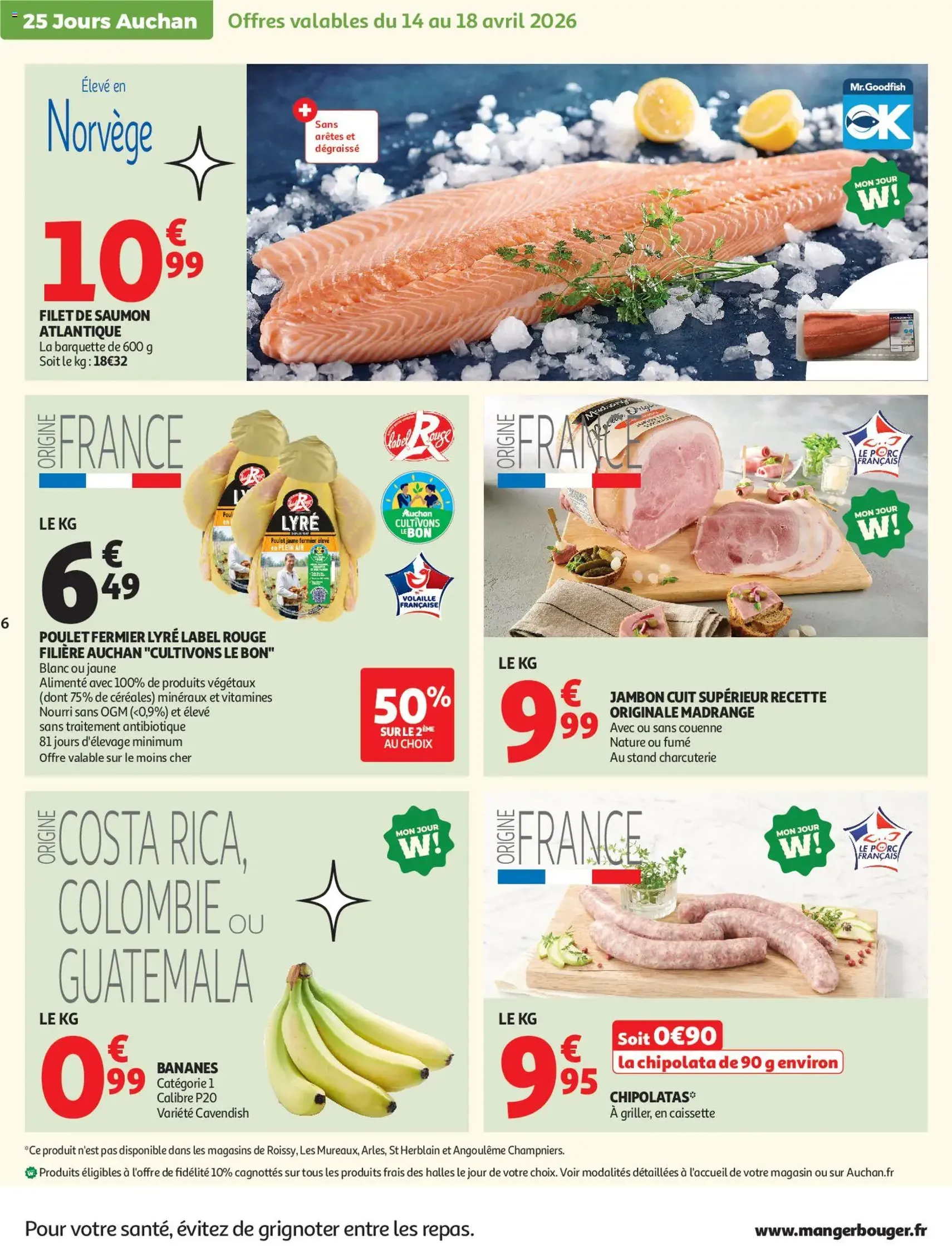 Auchan prospectus - brochure valable à partir du 14/04/2026, page 6 sur 52
