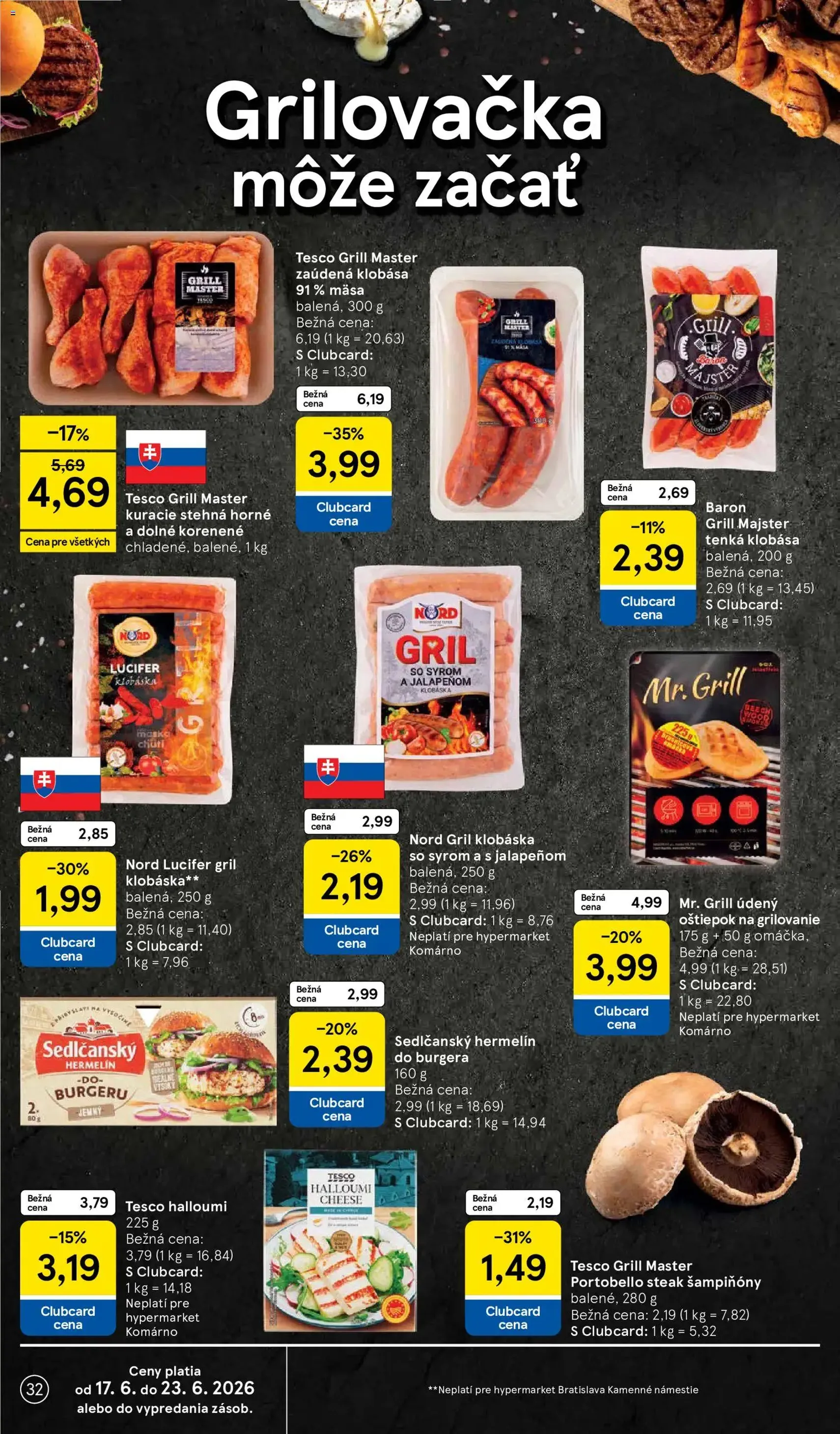 Tesco Hypermarket - leták - platný leták od 17.06.2026 strana 32 z 58