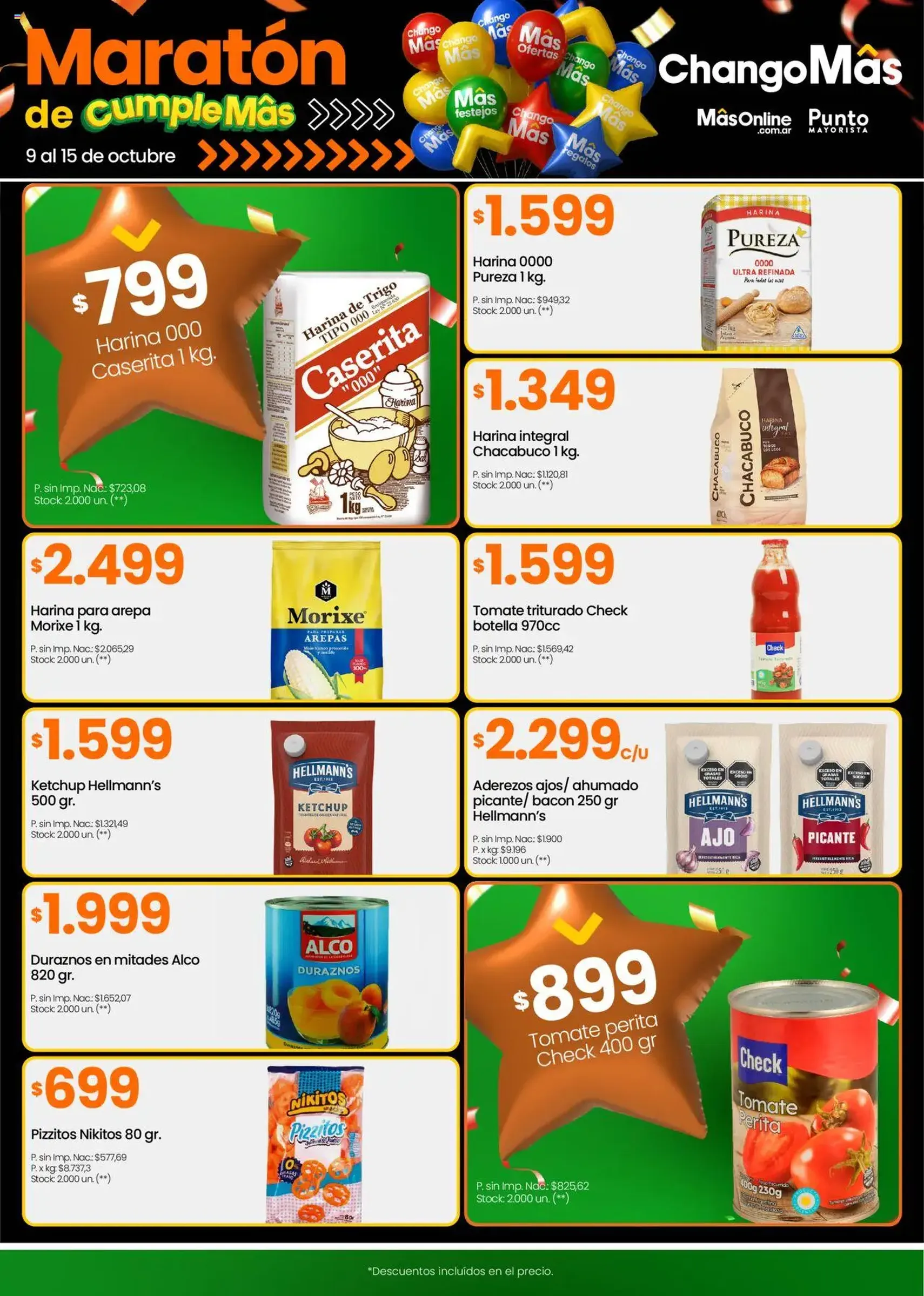 Changomas ofertas - folleto válido desde 09/10/2025 página 11 de 21 Changomas ofertas - folleto válido desde 09/10/2025 página 11 de 21
