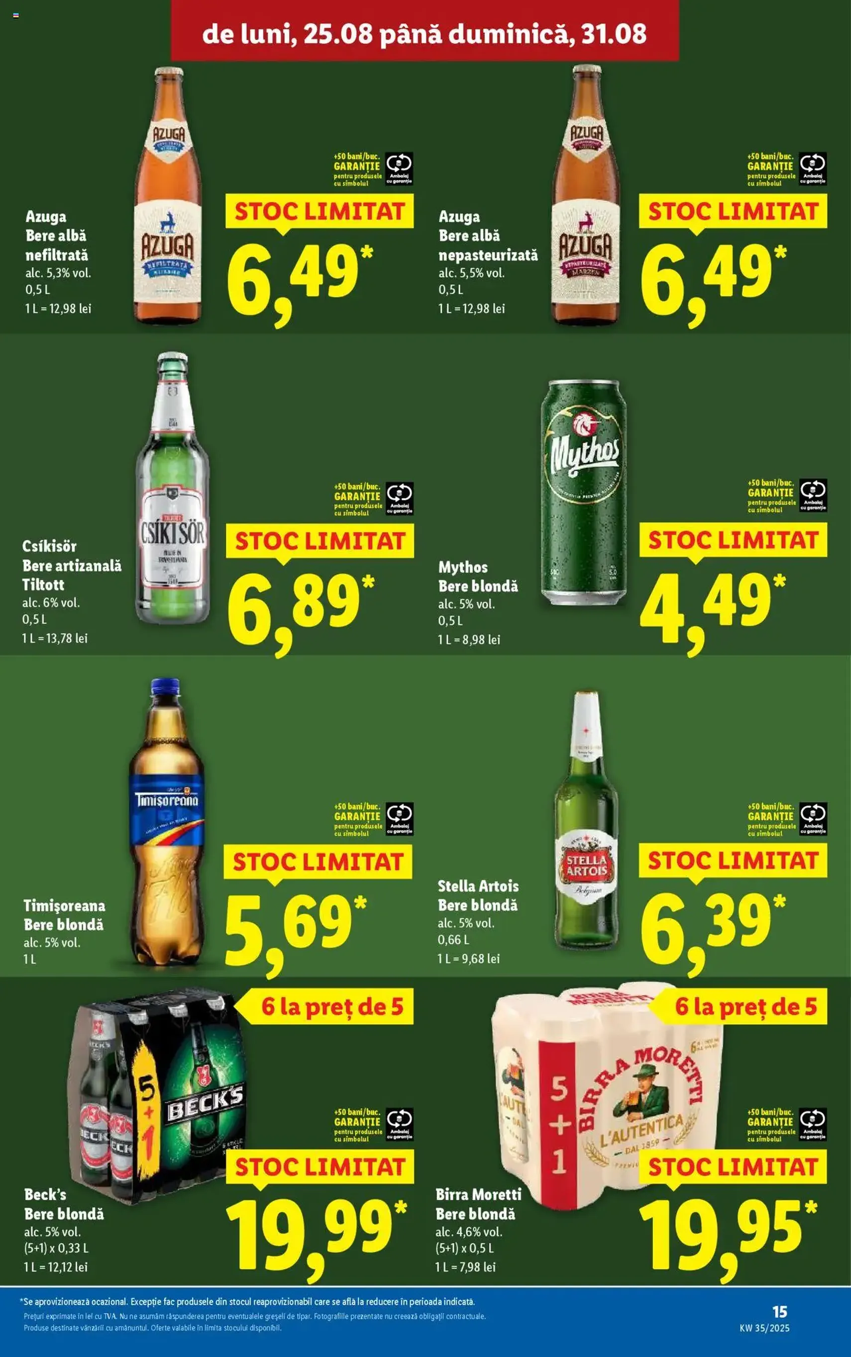 Catalog Lidl - cataloage valabile începând cu 25.08.2025 pagina 15 din 74 Catalog Lidl - cataloage valabile începând cu 25.08.2025 pagina 15 din 74