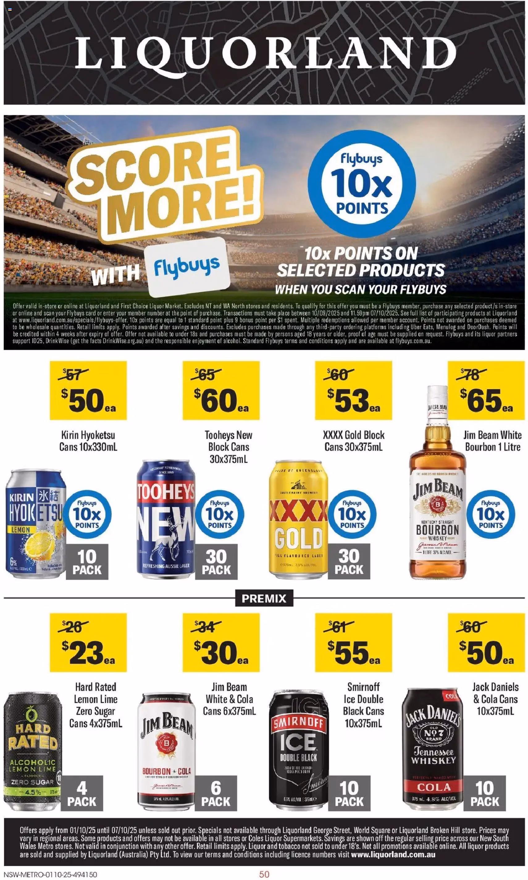 Coles Catalogue NSW - valid flyer from 01/10/2025, page 50 of 51 Coles Catalogue NSW - valid flyer from 01/10/2025, page 50 of 51