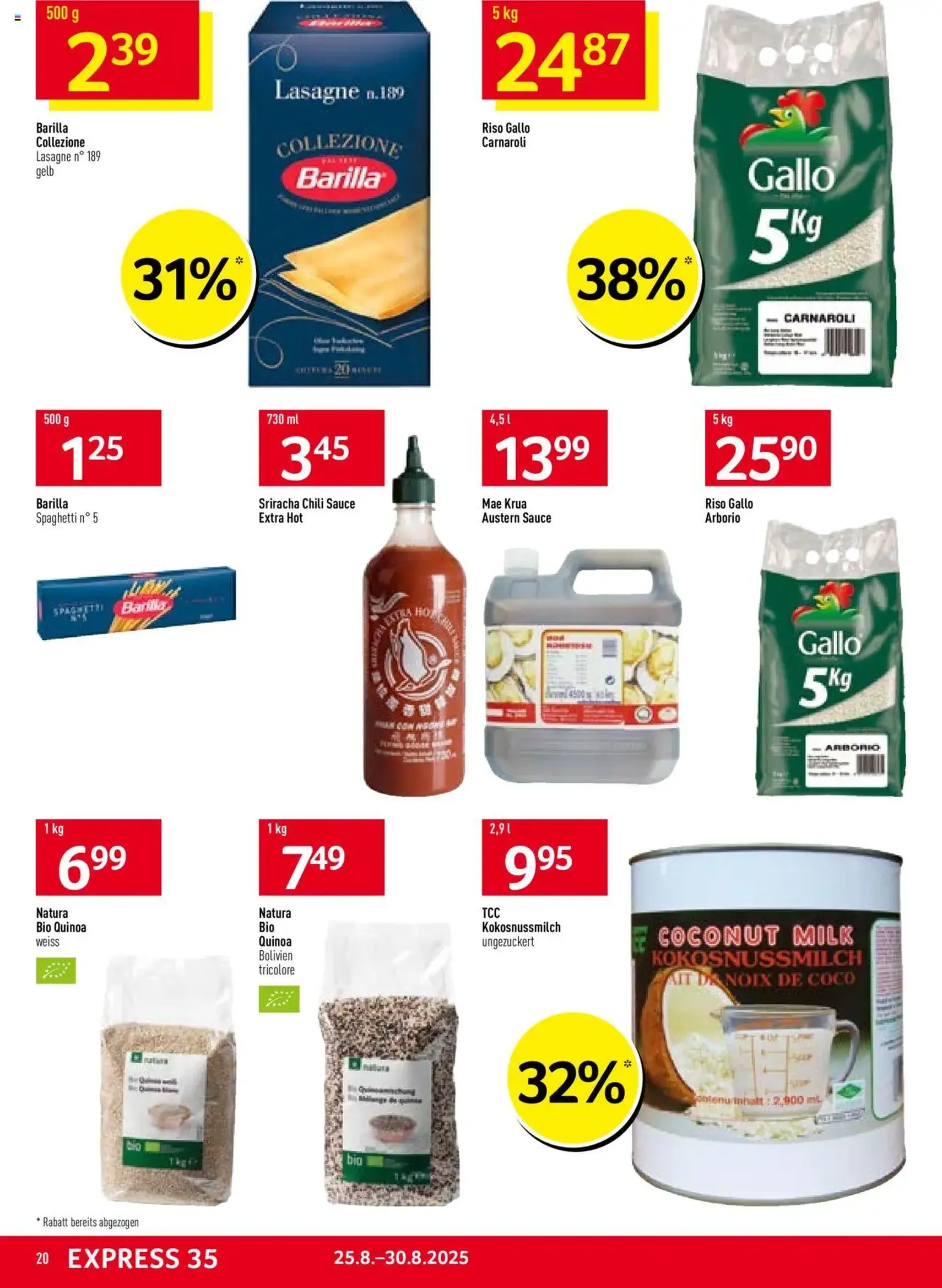 Prodega Aktionen - Gültiger Prospekt ab 25.08.2025, Seite 20 von insgesamt 40 Prodega Aktionen - Gültiger Prospekt ab 25.08.2025, Seite 20 von insgesamt 40