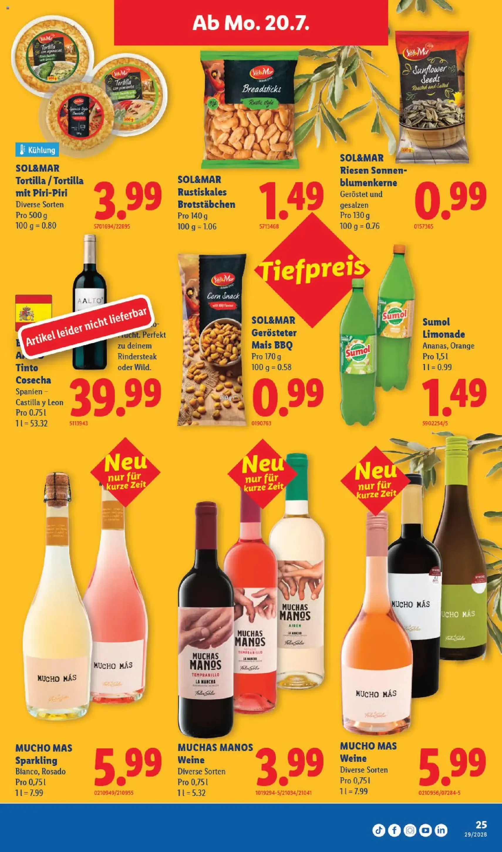 Lidl aktionen - Gültiger Prospekt ab 16.07.2026, Seite 27 von insgesamt 34