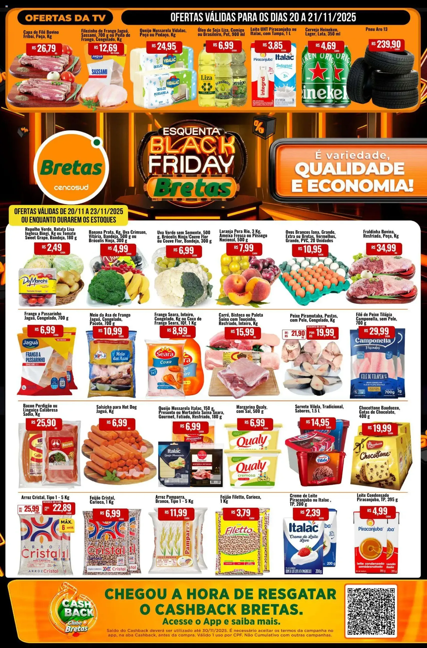 Bretas Black Friday - folheto válido a partir de 20/11/2025 página 1 de 2