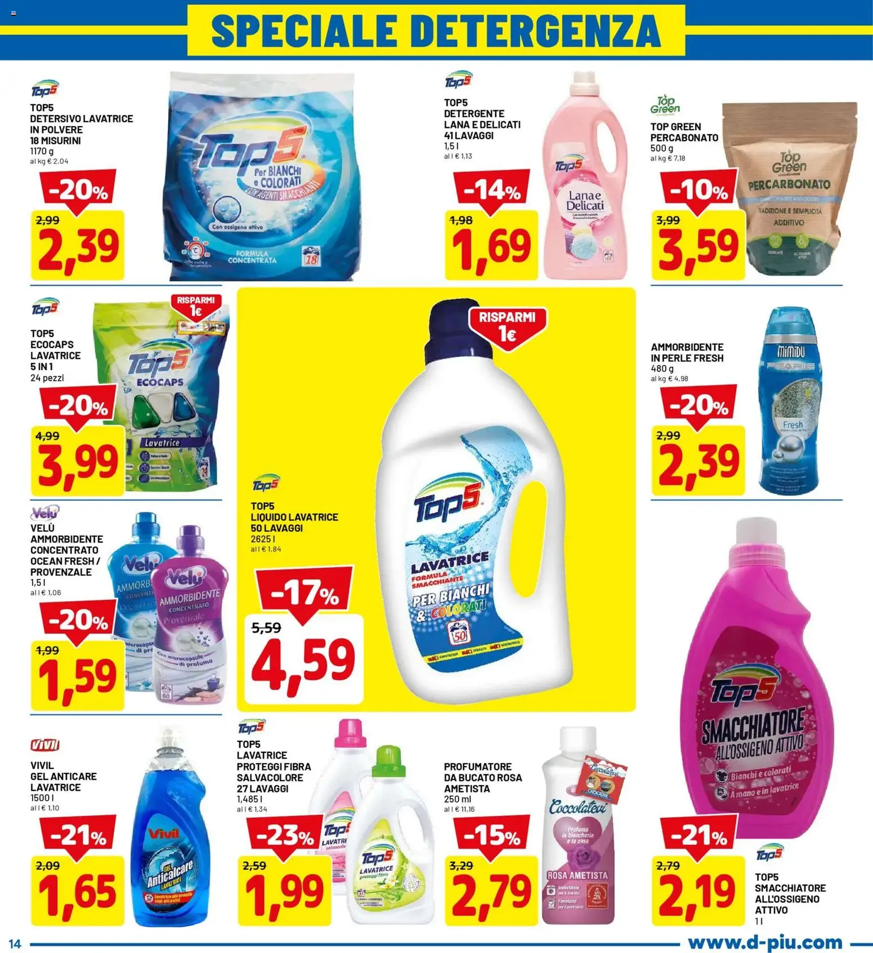 D Più volantino - volantino valido dal 05/03/2026 pagina 14 di 20