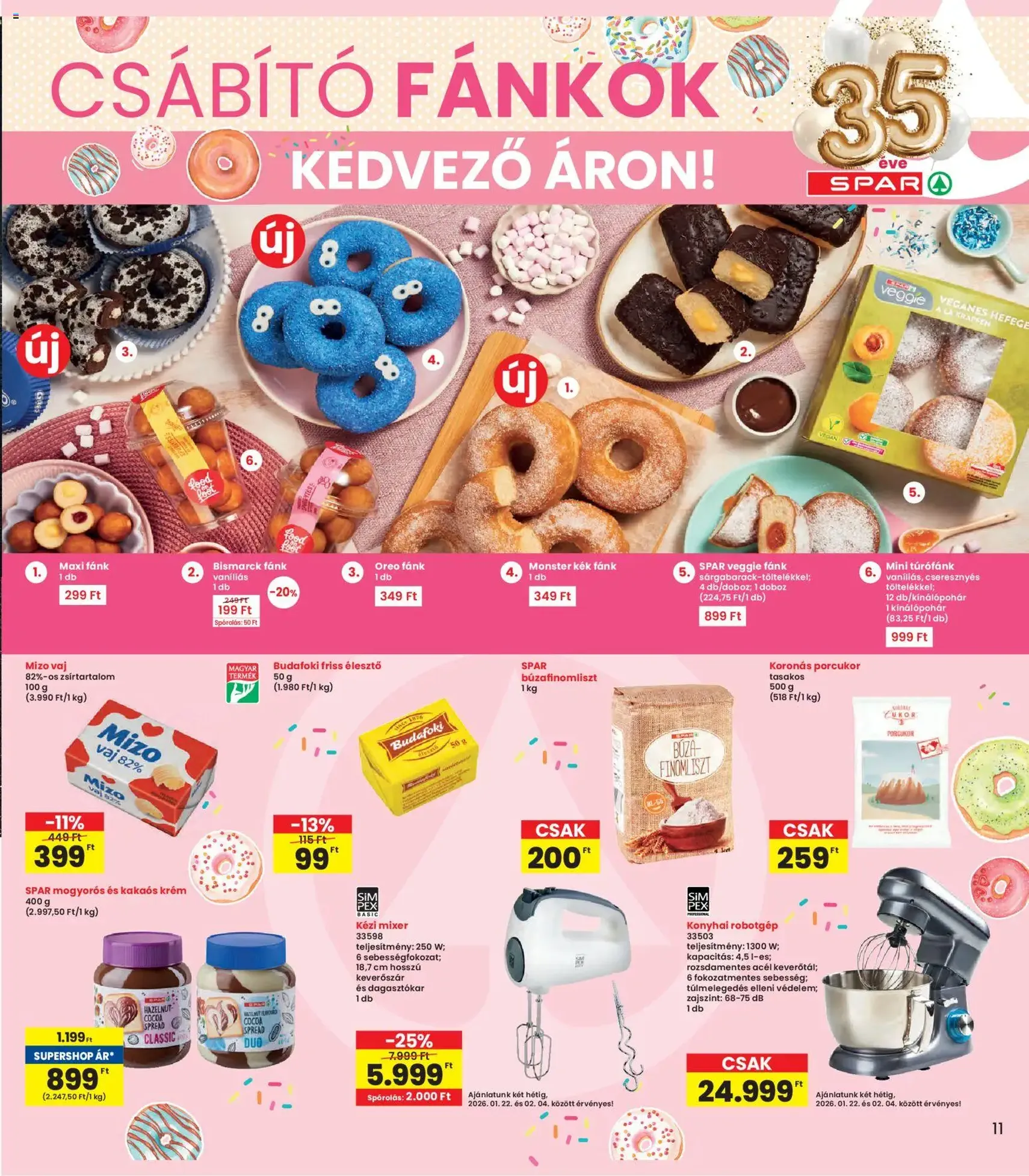 Interspar Akciós újság - 2026.01.22. érvényes szórólap 11 oldal 20 oldalból