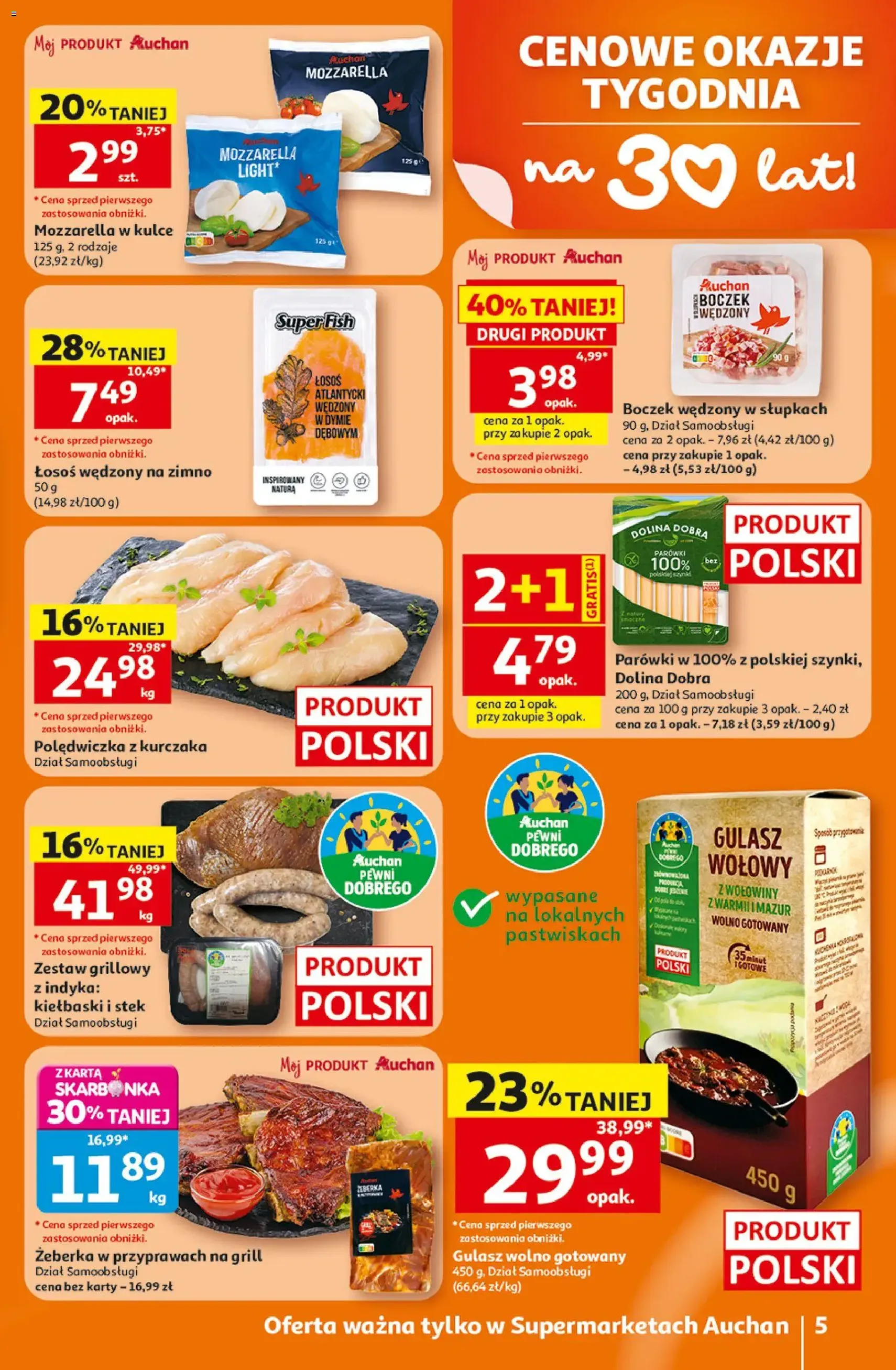 Auchan gazetka - ważny gazetka od 16.07.2026 strona 5 z 8