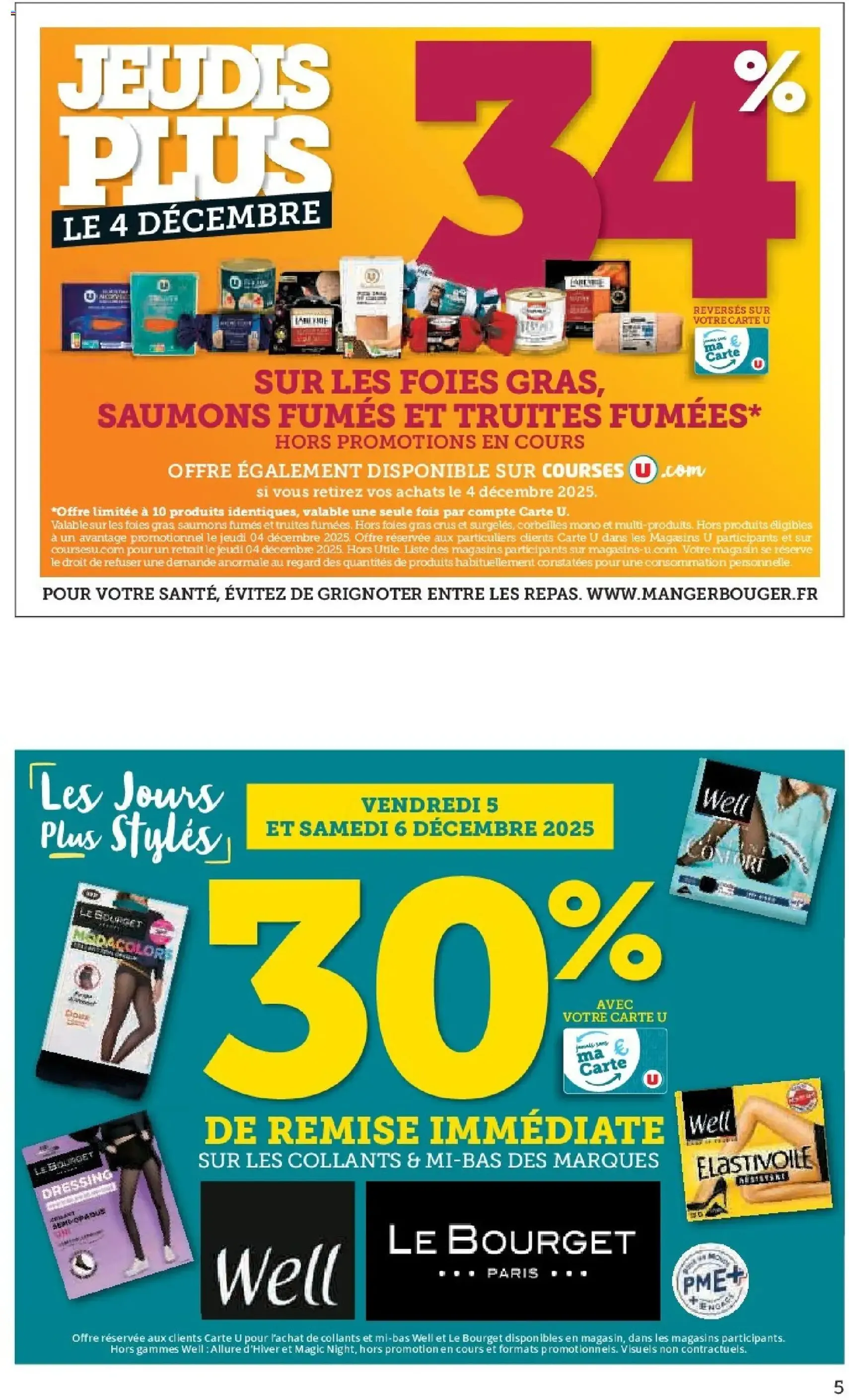 Hyper U - Les prix bas de la semaine - brochure valable à partir du 02/12/2025, page 5 sur 40