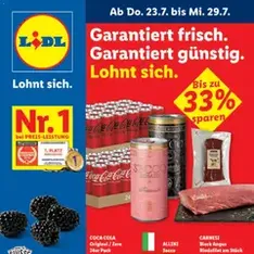 Lidl aktionen - Prospekt Vorschau gültig ab 23.07.2026