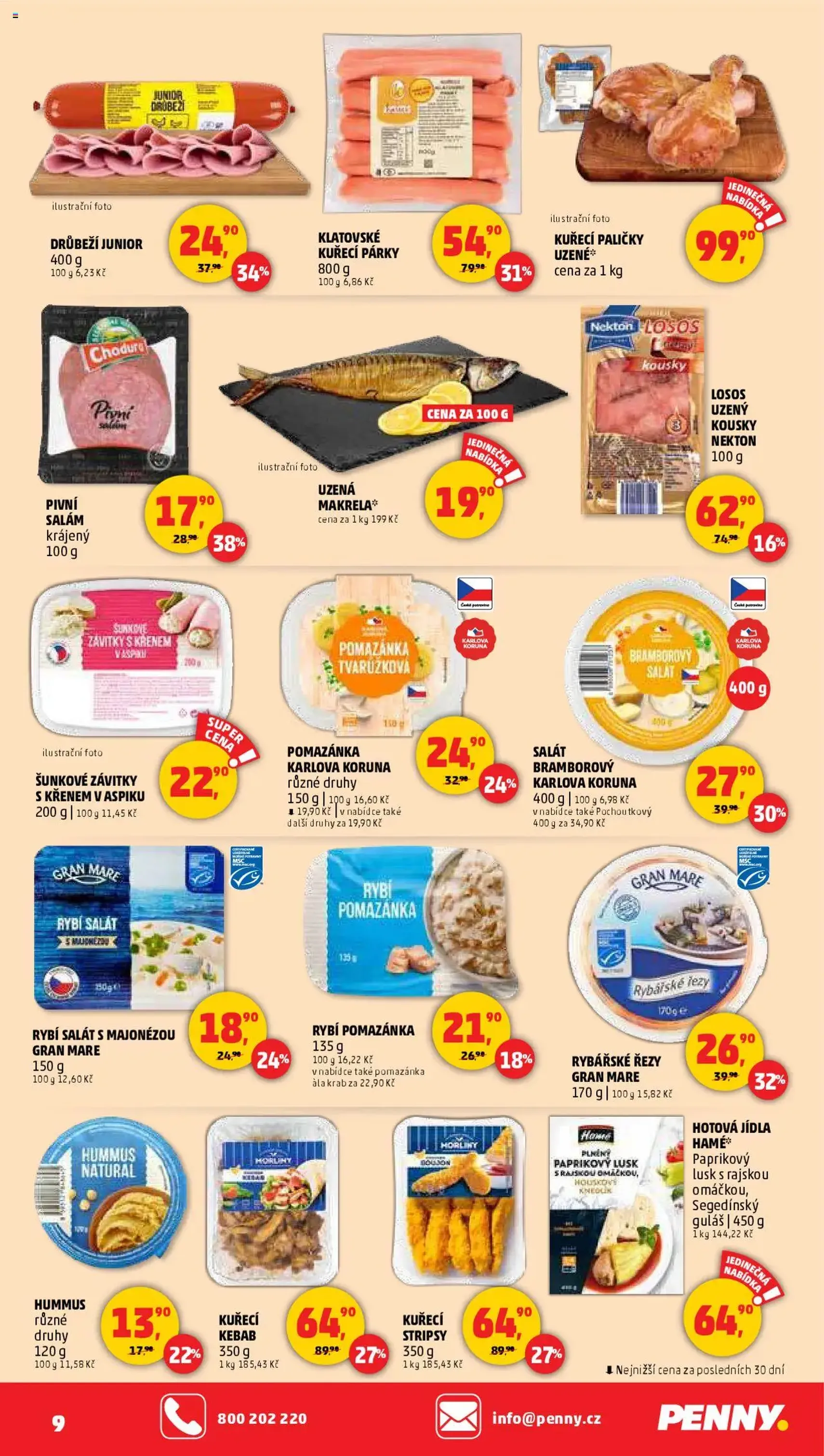 Penny Market leták - Čtvrtečník - platný leták od 09.10.2025 strana 9 z 34