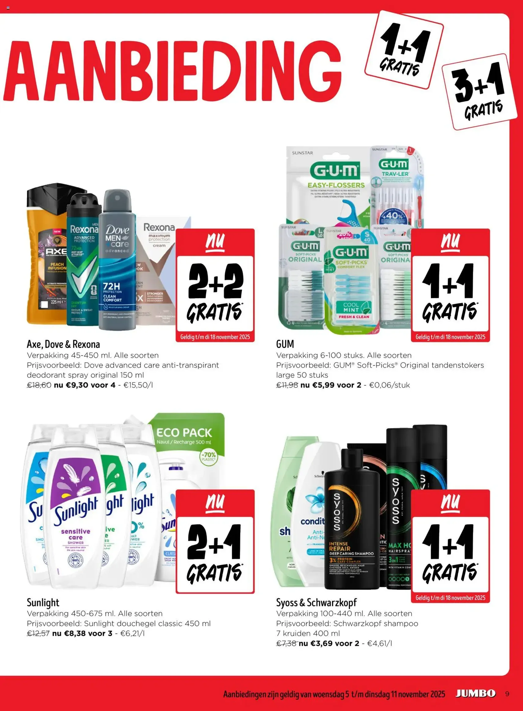 JUMBO folder / publicité - geldige folder vanaf 05/11/2025 pagina 9 van 16