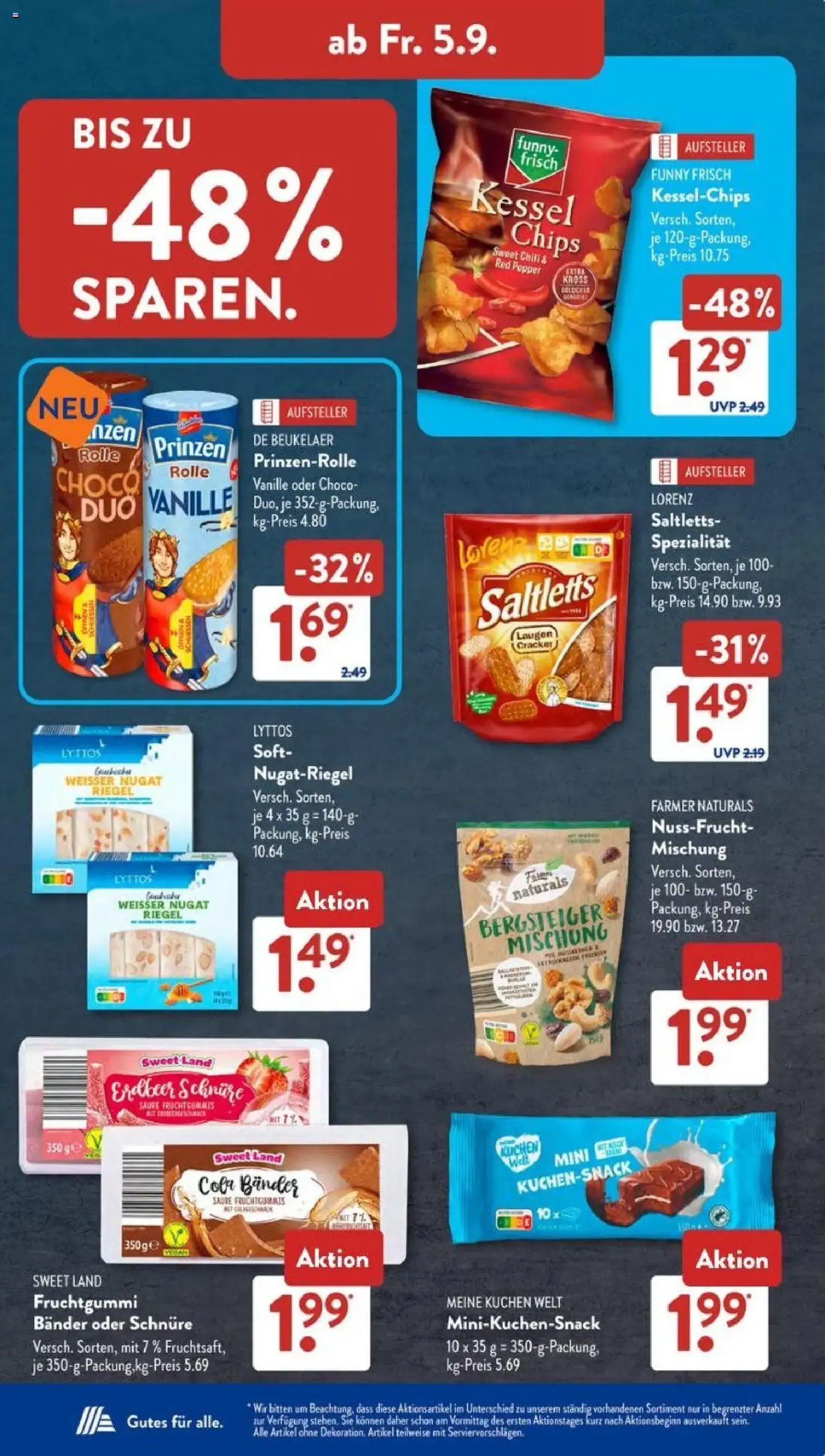 Aldi Süd Prospekt - Gültiger Prospekt ab 01.09.2025, Seite 25 von insgesamt 45 Aldi Süd Prospekt - Gültiger Prospekt ab 01.09.2025, Seite 25 von insgesamt 45