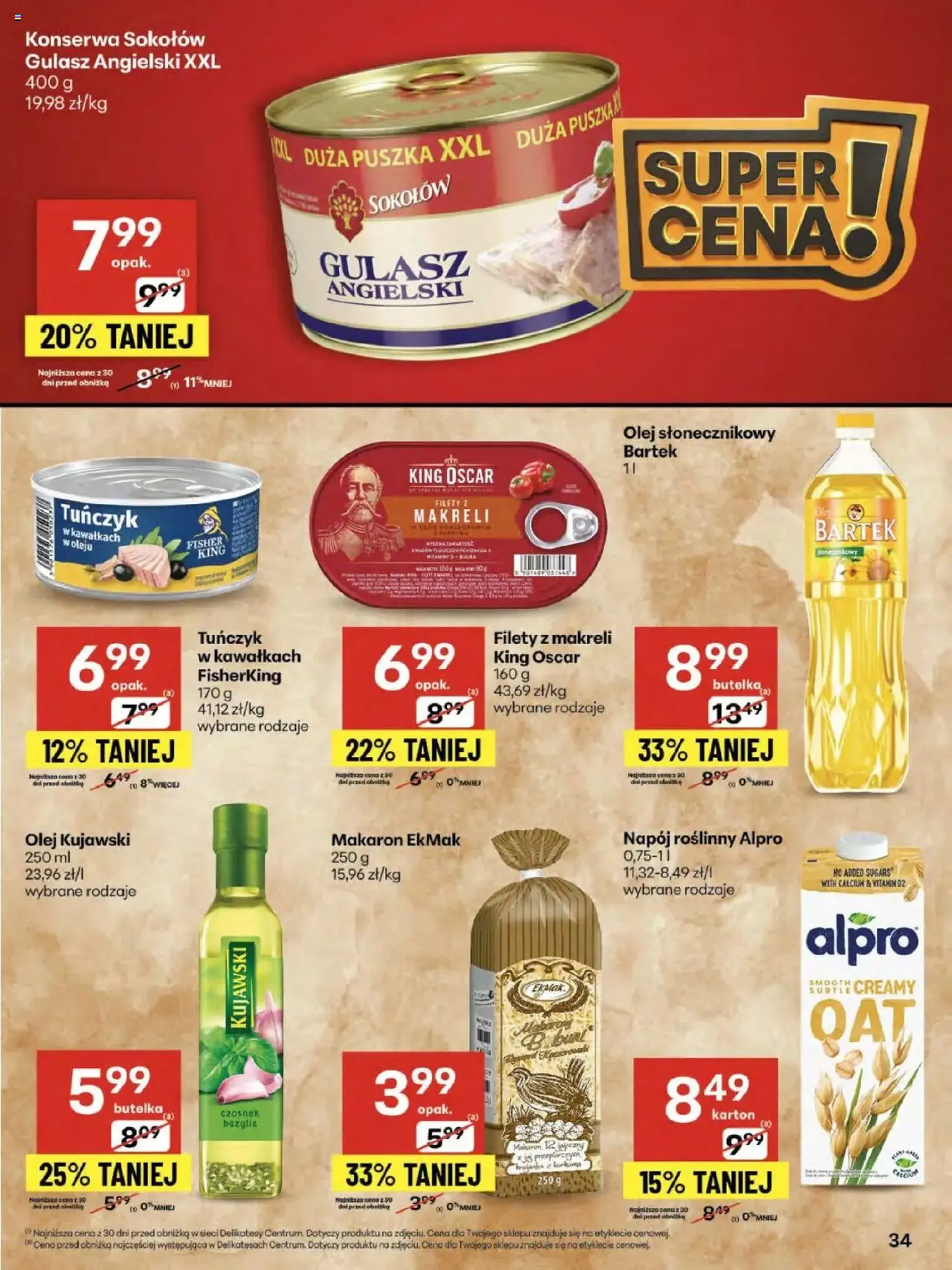 Delikatesy Centrum Gazetka - ważny gazetka od 31.07.2025 strona 34 z 52 Delikatesy Centrum Gazetka - ważny gazetka od 31.07.2025 strona 34 z 52