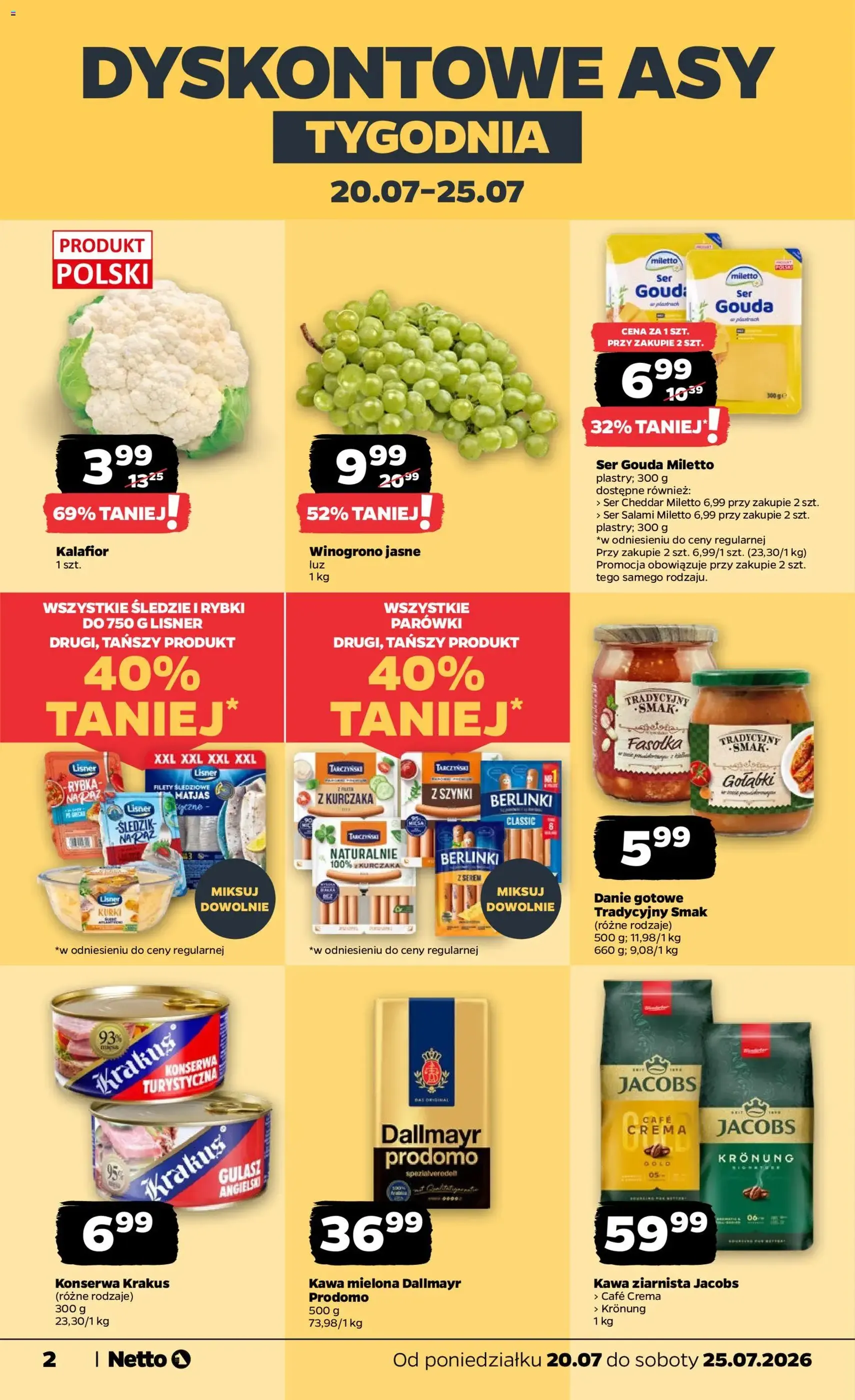 Netto gazetka od poniedziałku - ważny gazetka od 20.07.2026 strona 2 z 33