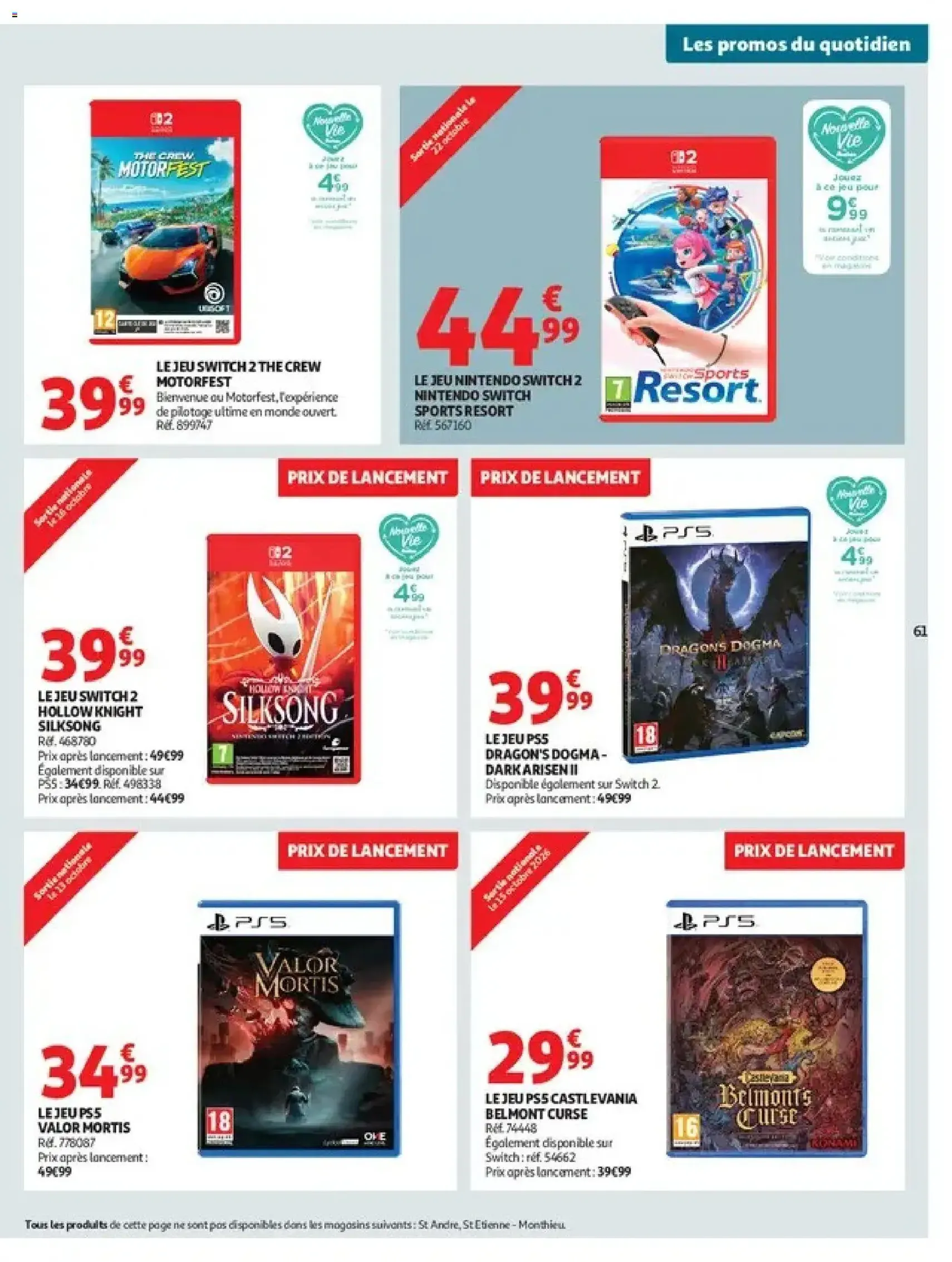 Auchan catalogue - brochure valable à partir du 13/10/2026, page 61 sur 68