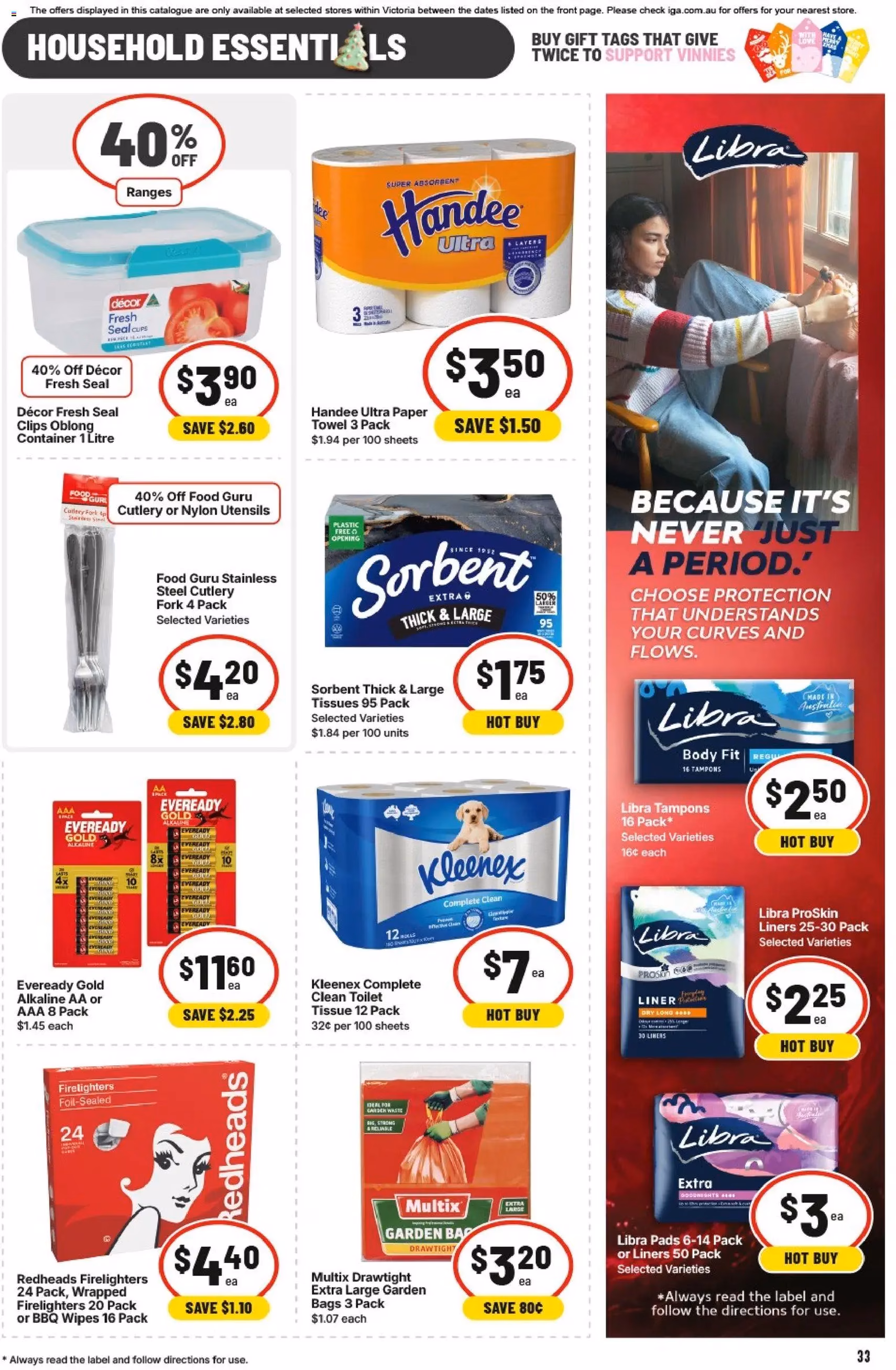 IGA Catalogue VIC - valid flyer from 12/11/2025, page 33 of 36
