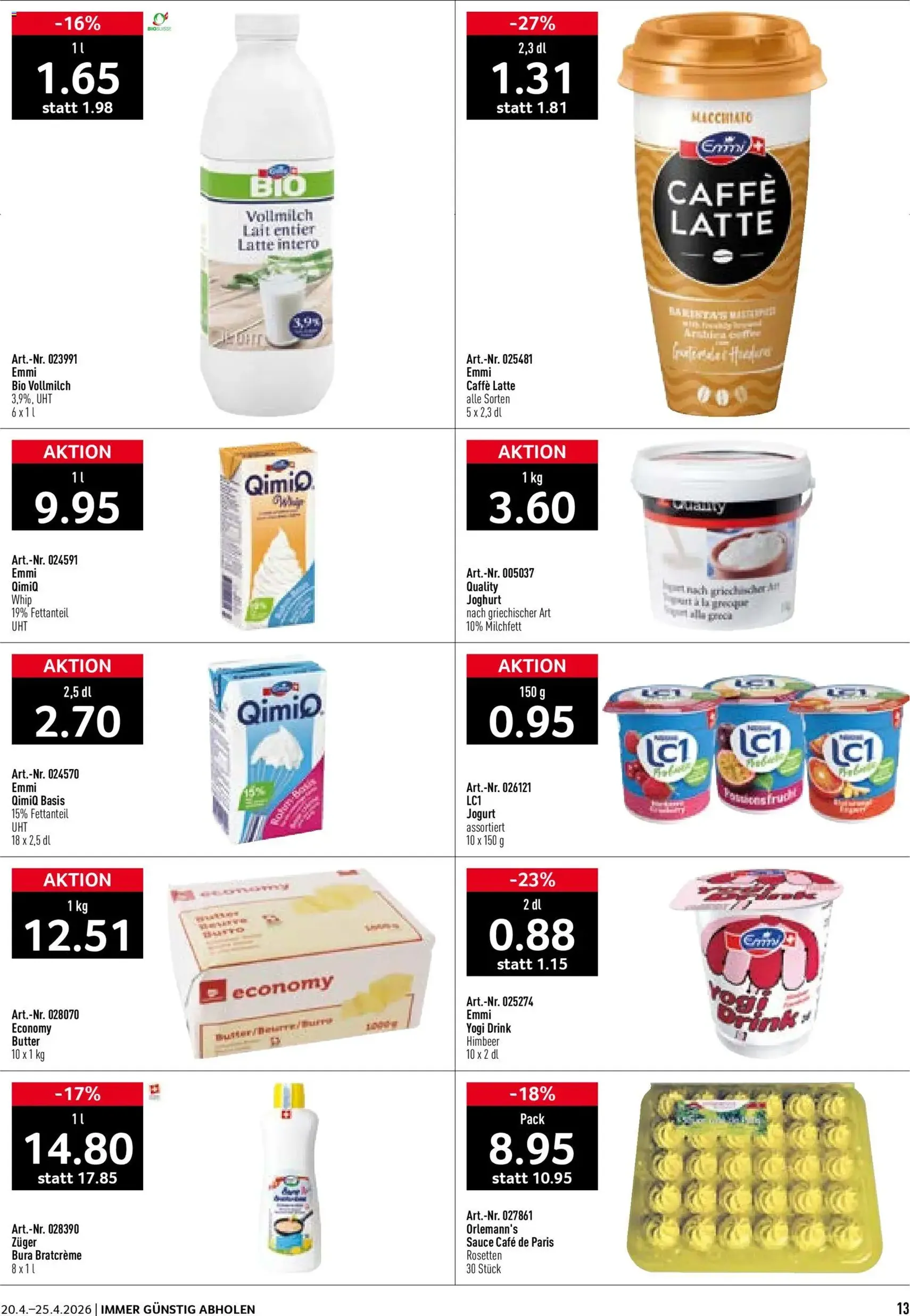 Prodega aktionen - Gültiger Prospekt ab 20.04.2026, Seite 13 von insgesamt 36