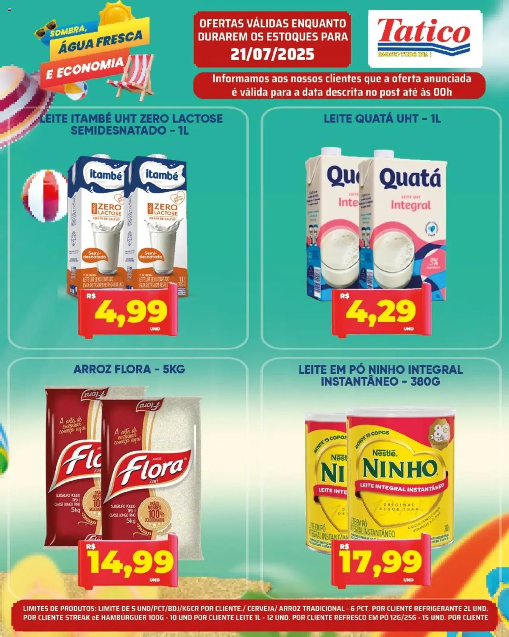 Tatico - Ofertas do Dia - folheto válido a partir de 21/07/2025 página 5 de 20 Tatico - Ofertas do Dia - folheto válido a partir de 21/07/2025 página 5 de 20