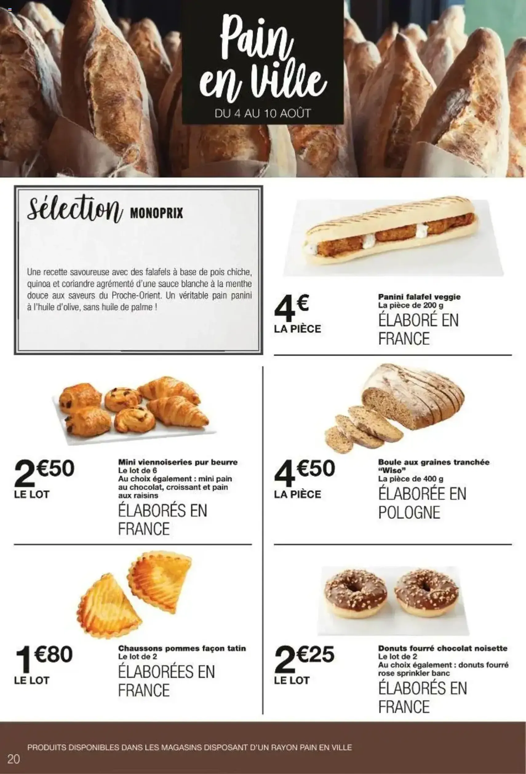 Monoprix catalogue - brochure valable à partir du 29/07/2025, page 20 sur 47 Monoprix catalogue - brochure valable à partir du 29/07/2025, page 20 sur 47