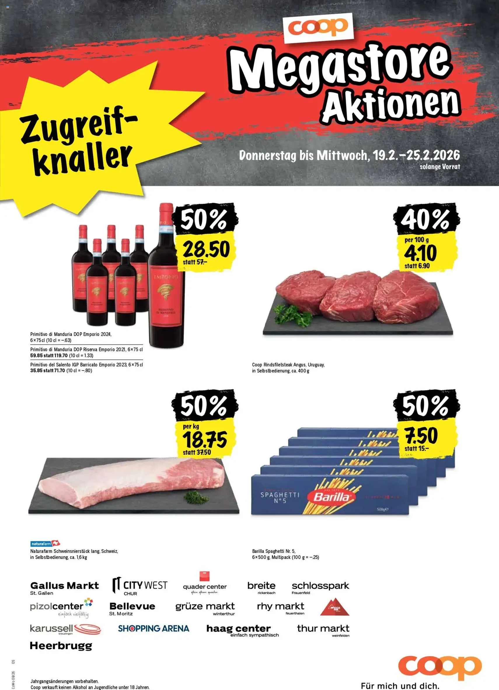 Coop Aktionen - Gültiger Prospekt ab 19.02.2026, Seite 21 von insgesamt 24