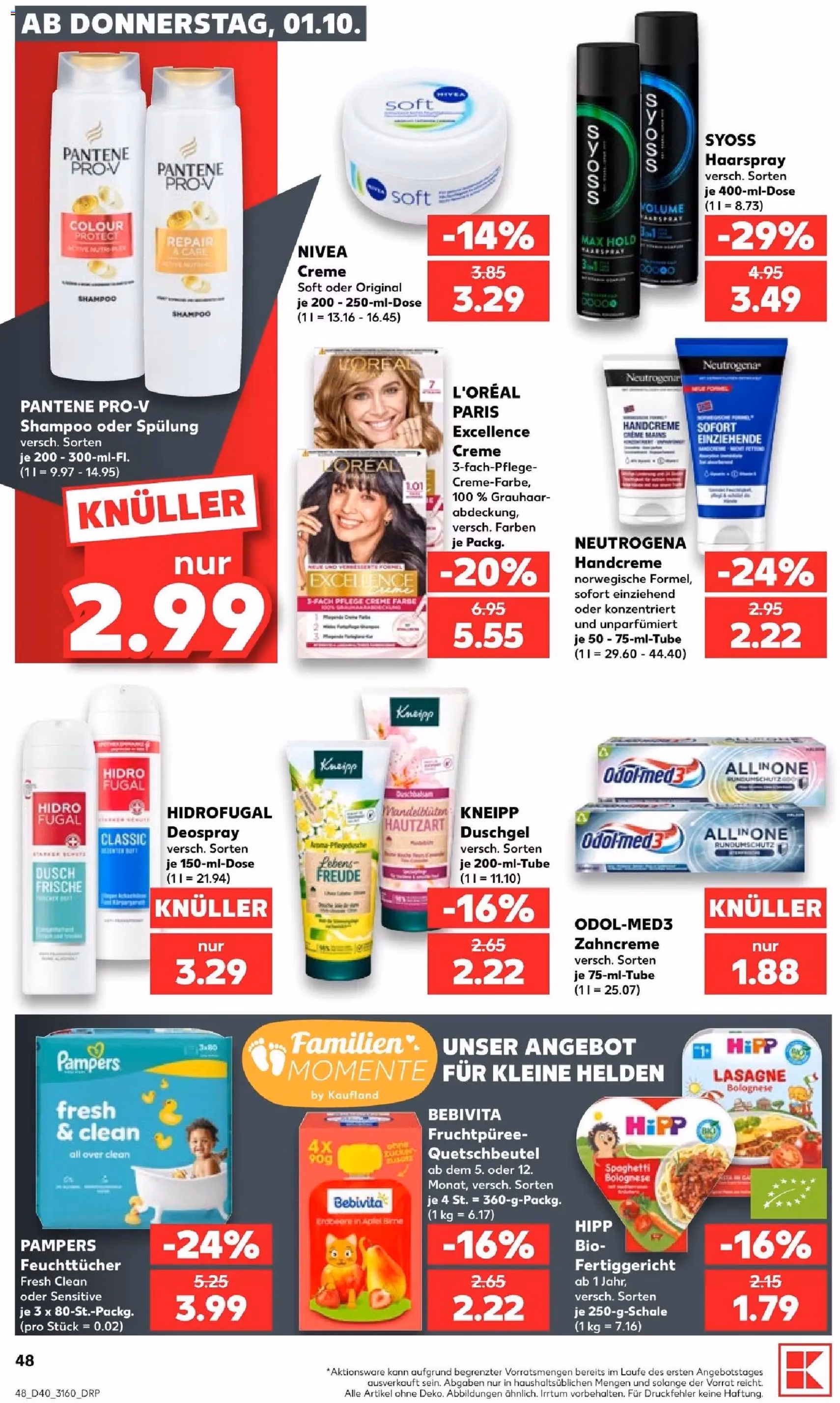 Kaufland Prospekt - Gültiger Prospekt ab 01.10.2026, Seite 52 von insgesamt 70