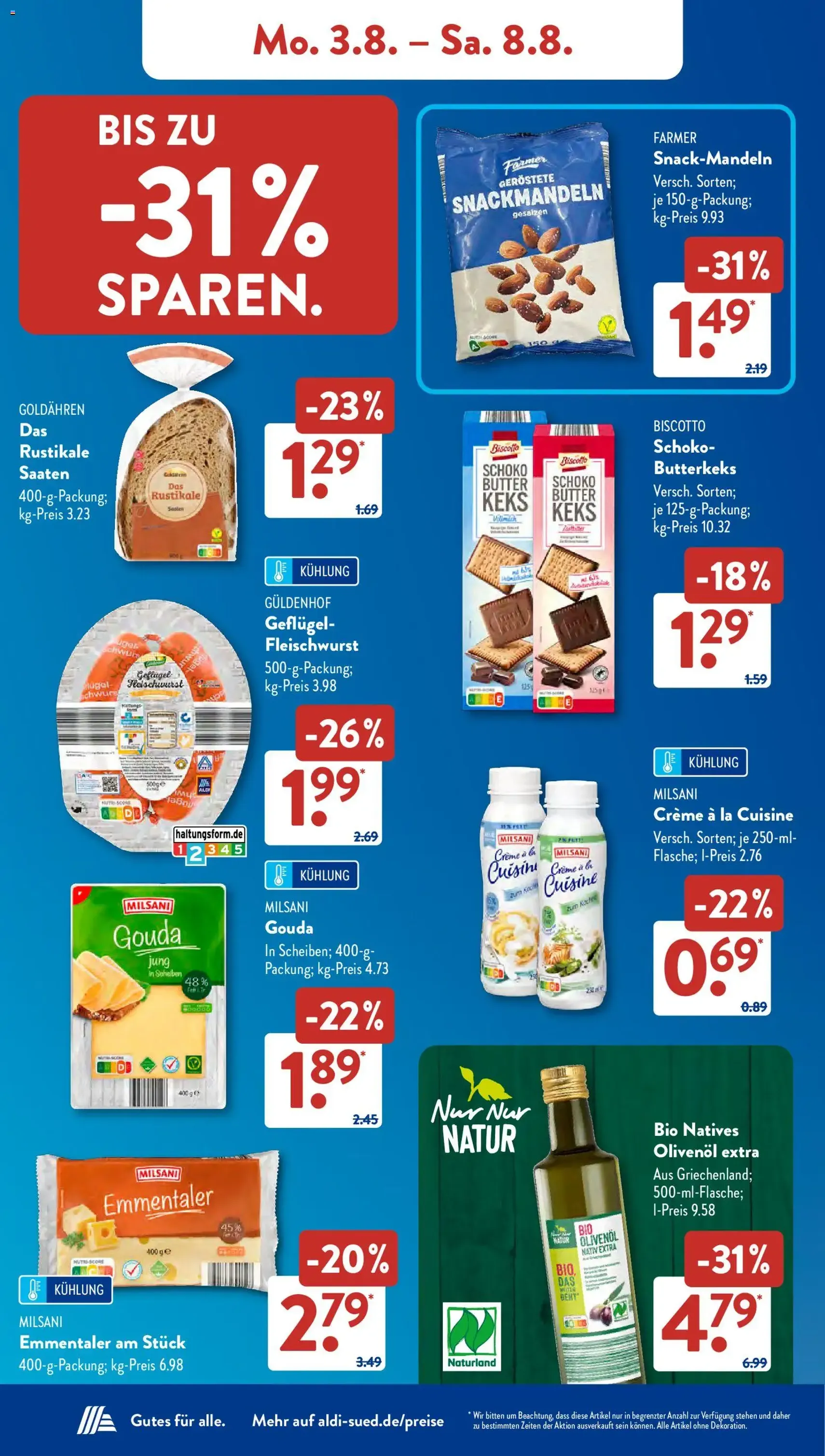 Aldi Süd Prospekt - Gültiger Prospekt ab 03.08.2026, Seite 9 von insgesamt 32