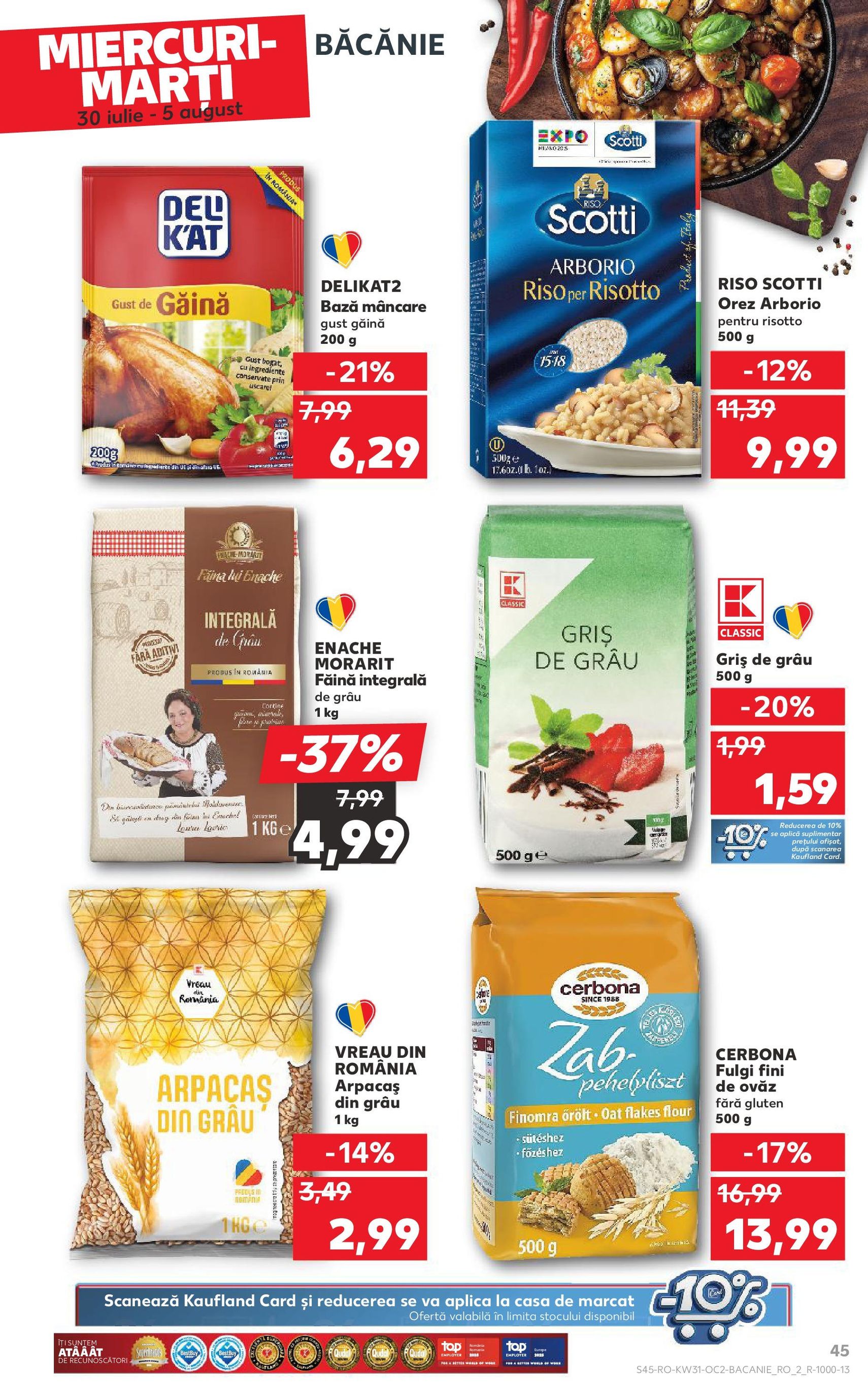 Catalog Kaufland - București - cataloage valabile începând cu 30.07.2025 pagina 45 din 68 Catalog Kaufland - București - cataloage valabile începând cu 30.07.2025 pagina 45 din 68
