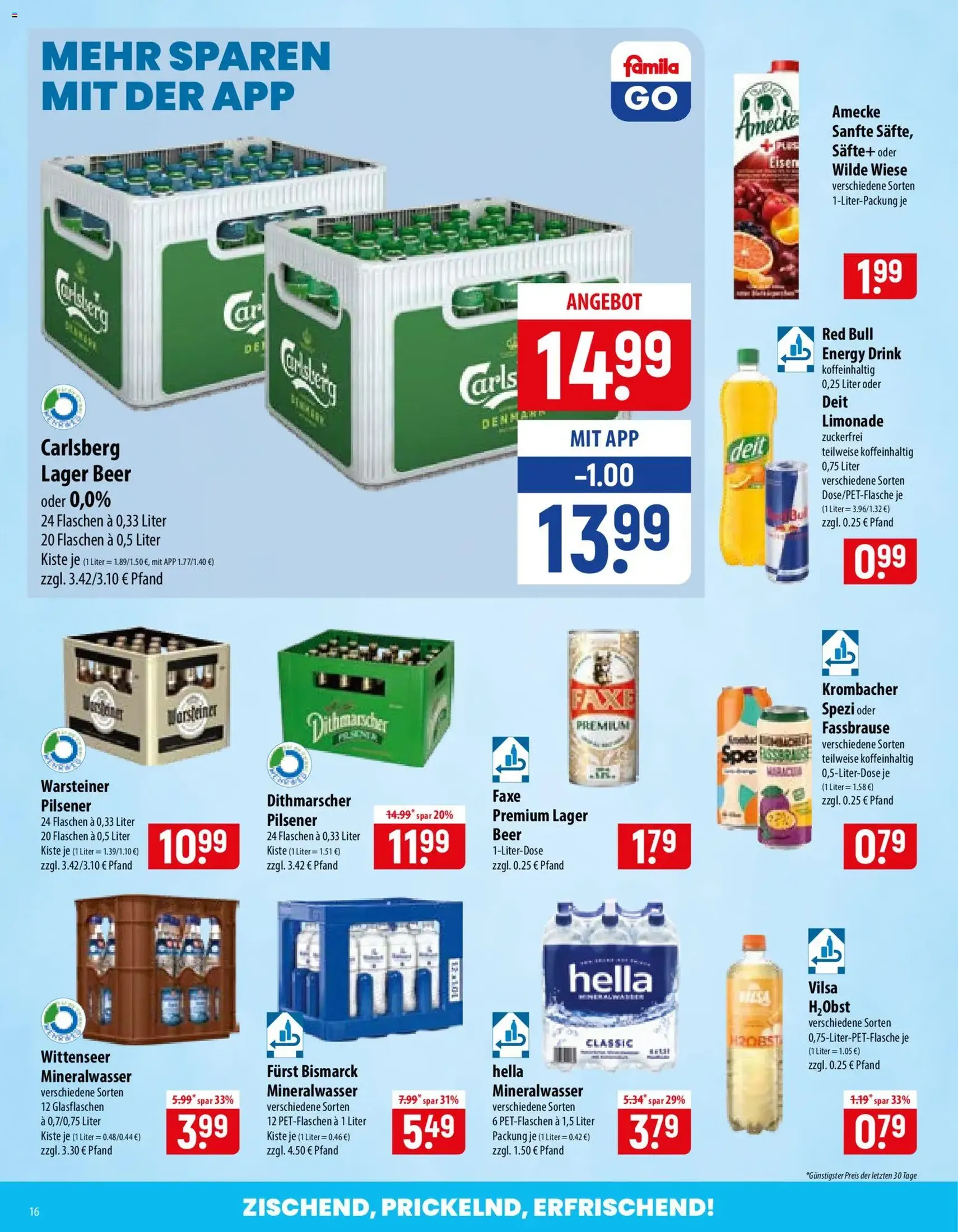 Famila Prospekt - Gültiger Prospekt ab 19.10.2026, Seite 16 von insgesamt 24